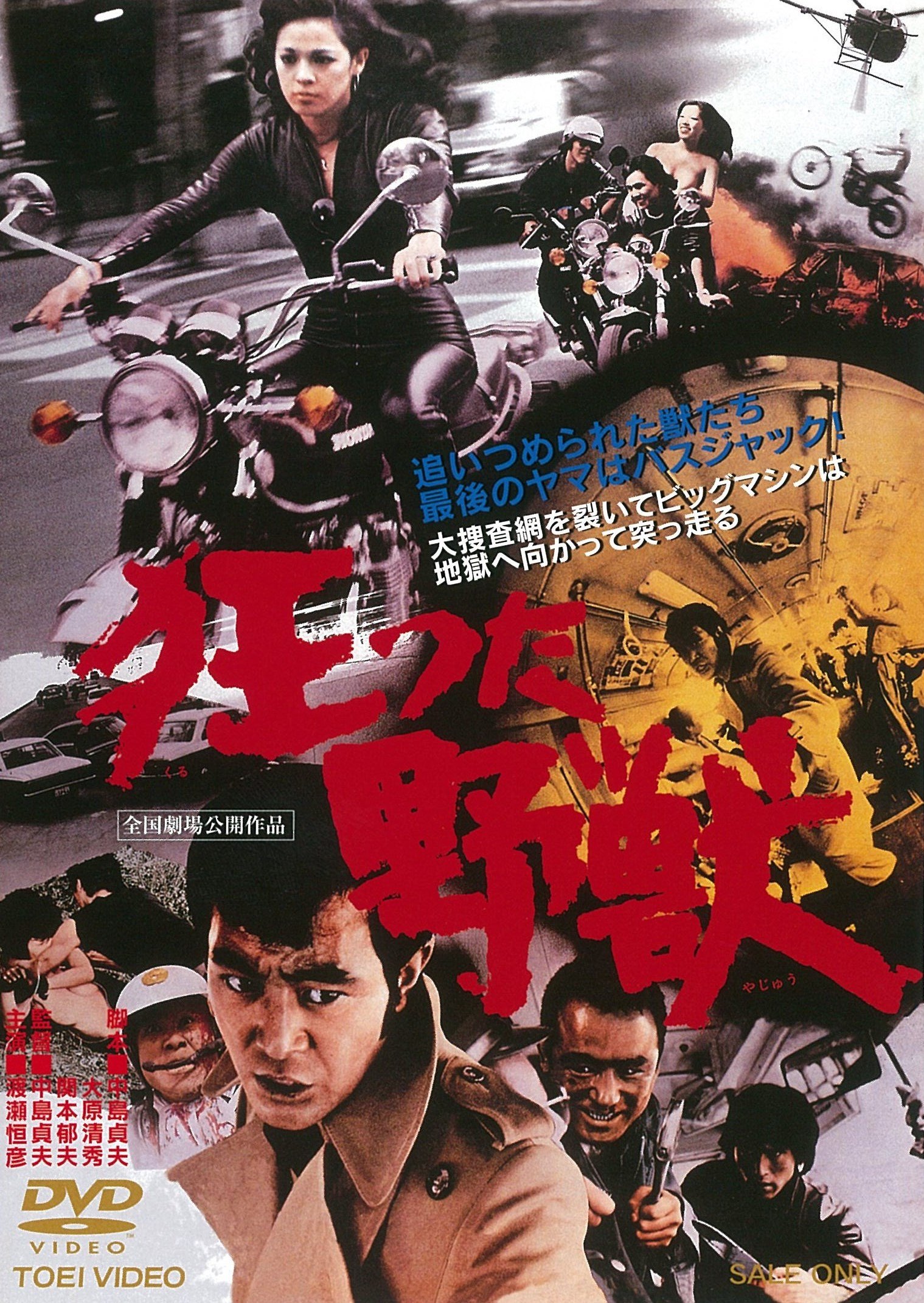 Amazon.co.jp: 狂った野獣 [DVD] : 渡瀬恒彦, 三上寛, 笑福亭鶴瓶