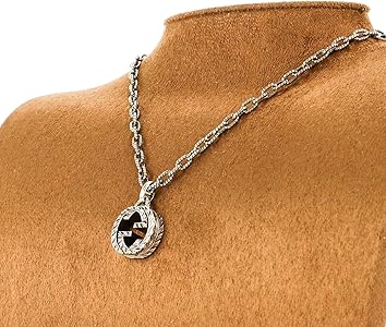 Amazon | [グッチ] GUCCI インターロッキングG ペンダント ネックレス