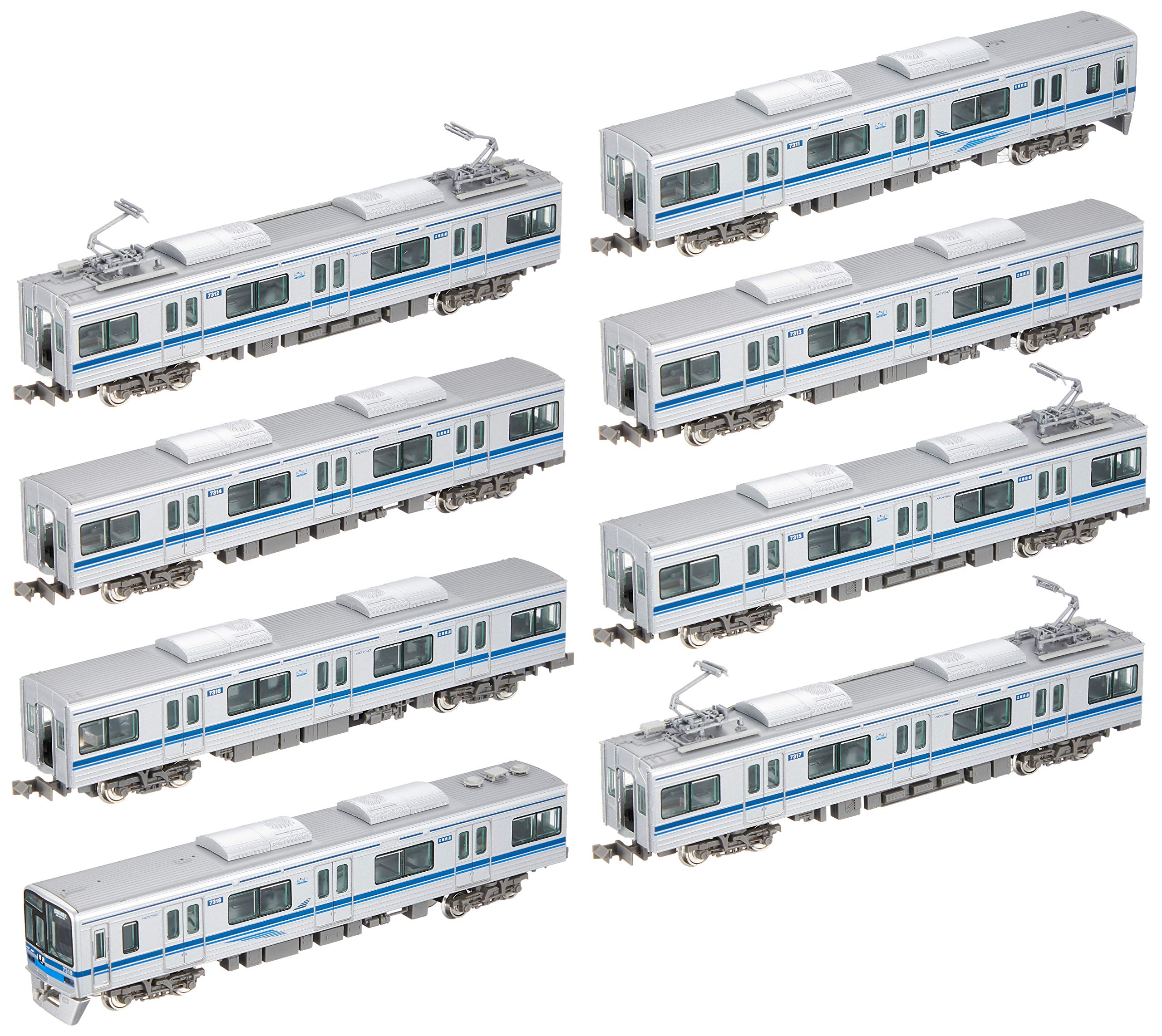 Amazon | グリーンマックス Nゲージ 北総鉄道7300形 7318編成 8両編成