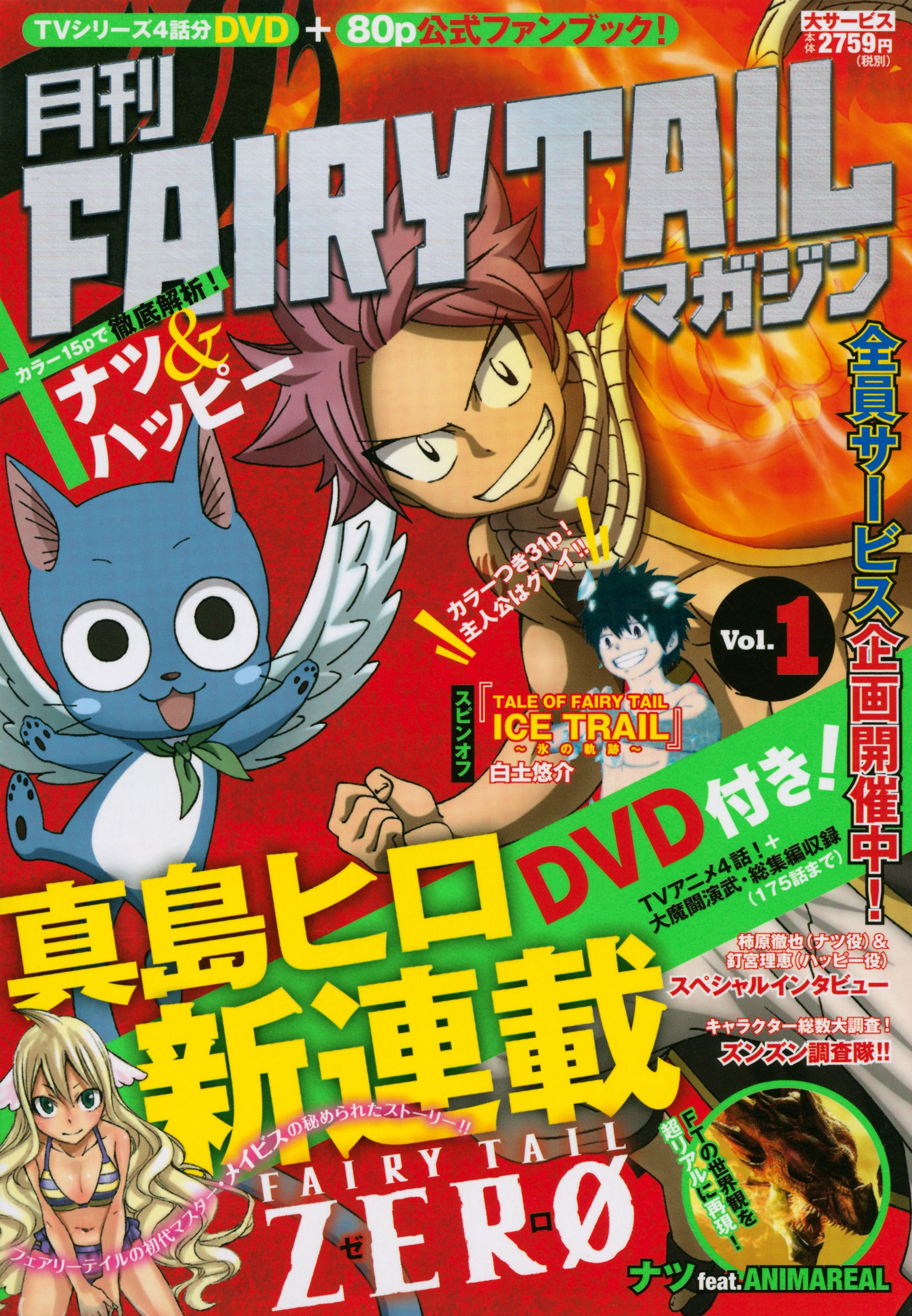 月刊 FAIRY TAIL マガジン Vol.1 (講談社キャラクターズA) | 真島 ヒロ