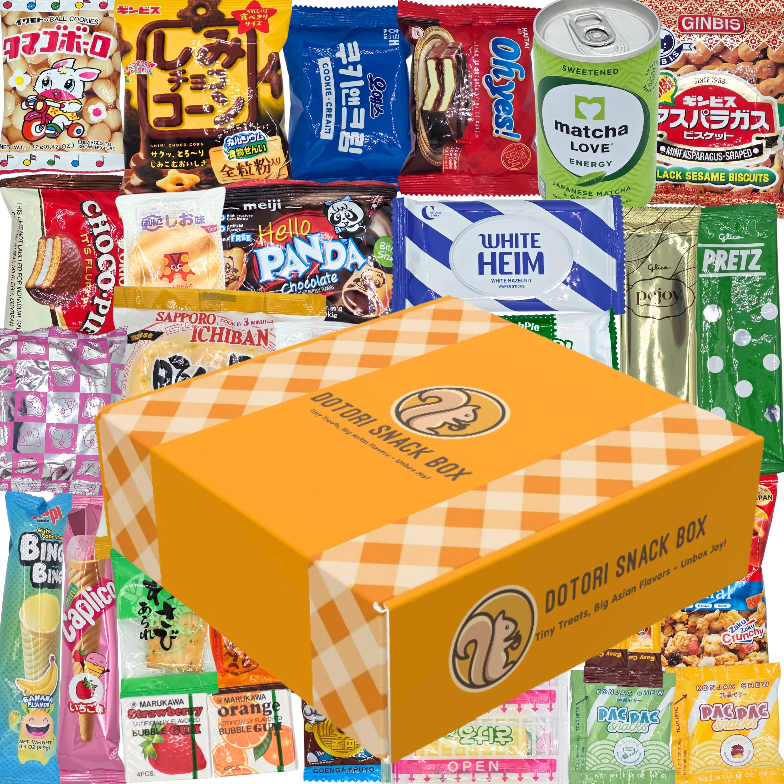 Amazon.com : DOTORI SNACK BOX (40 Count) Asian & Exotic Snack Box