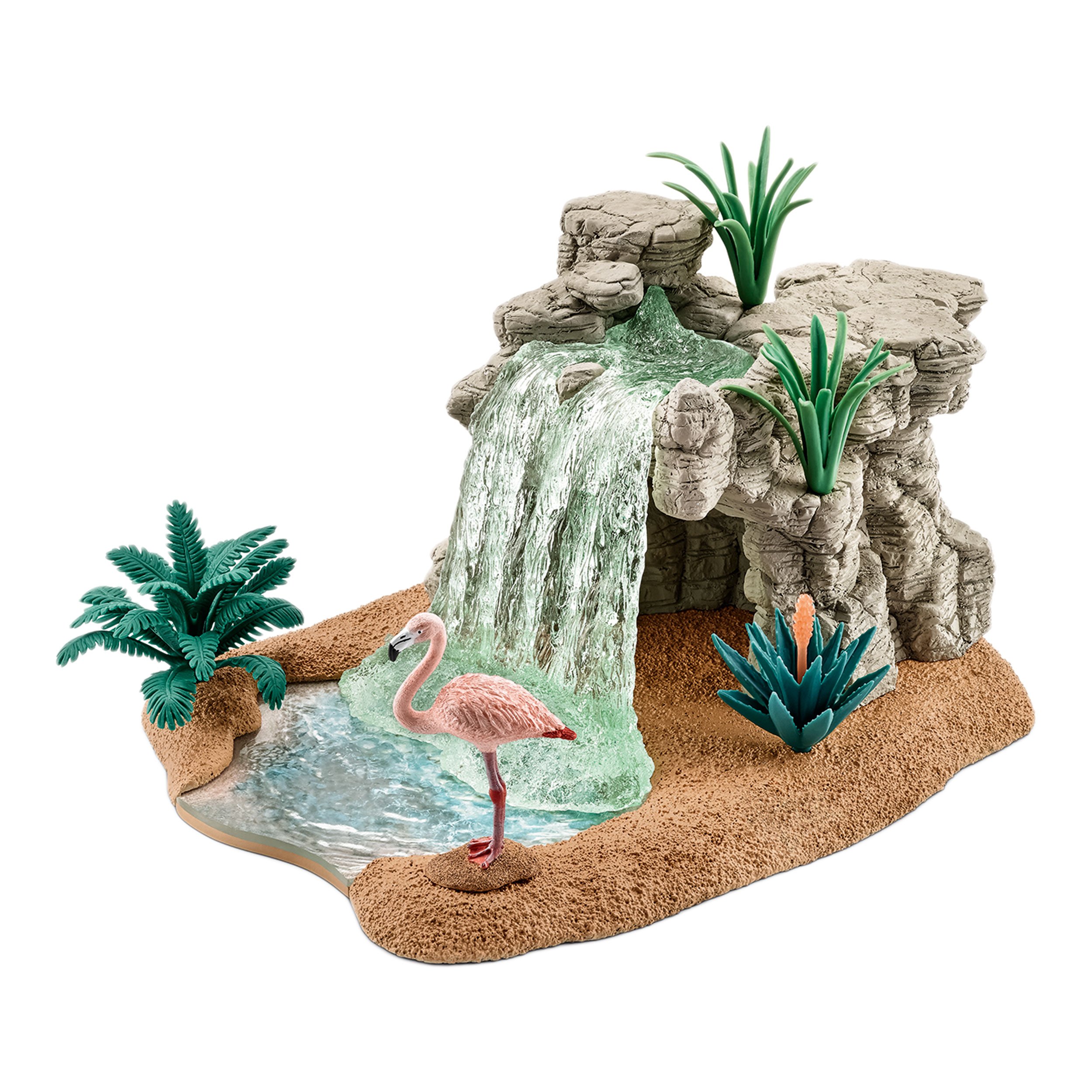 Amazon.co.jp: Schleich シュライヒ ワイルドライフ サバンナの滝