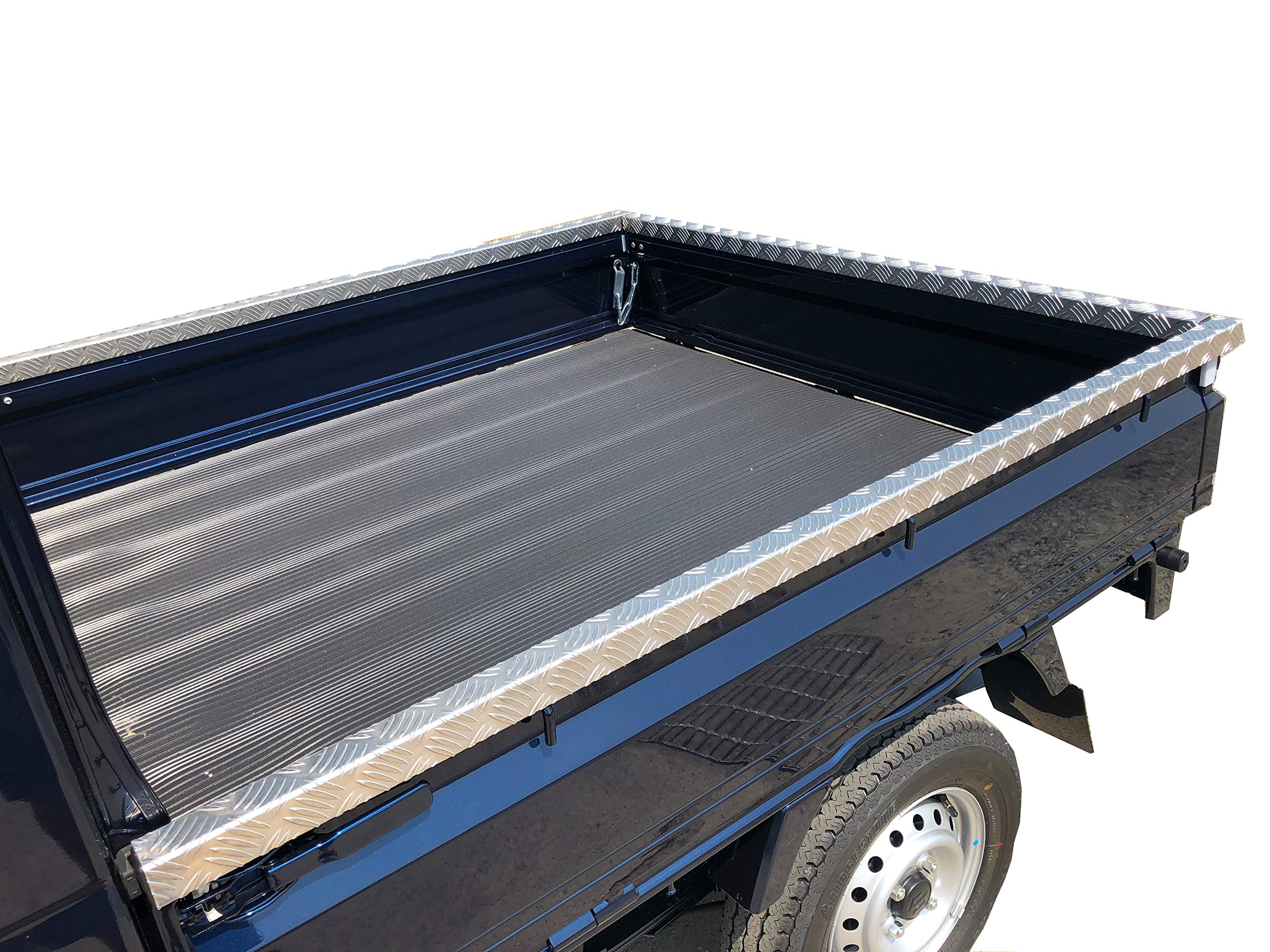 Amazon | スーパーキャリイ用 DA16T用 あおりアルミ縞板カバー（3辺