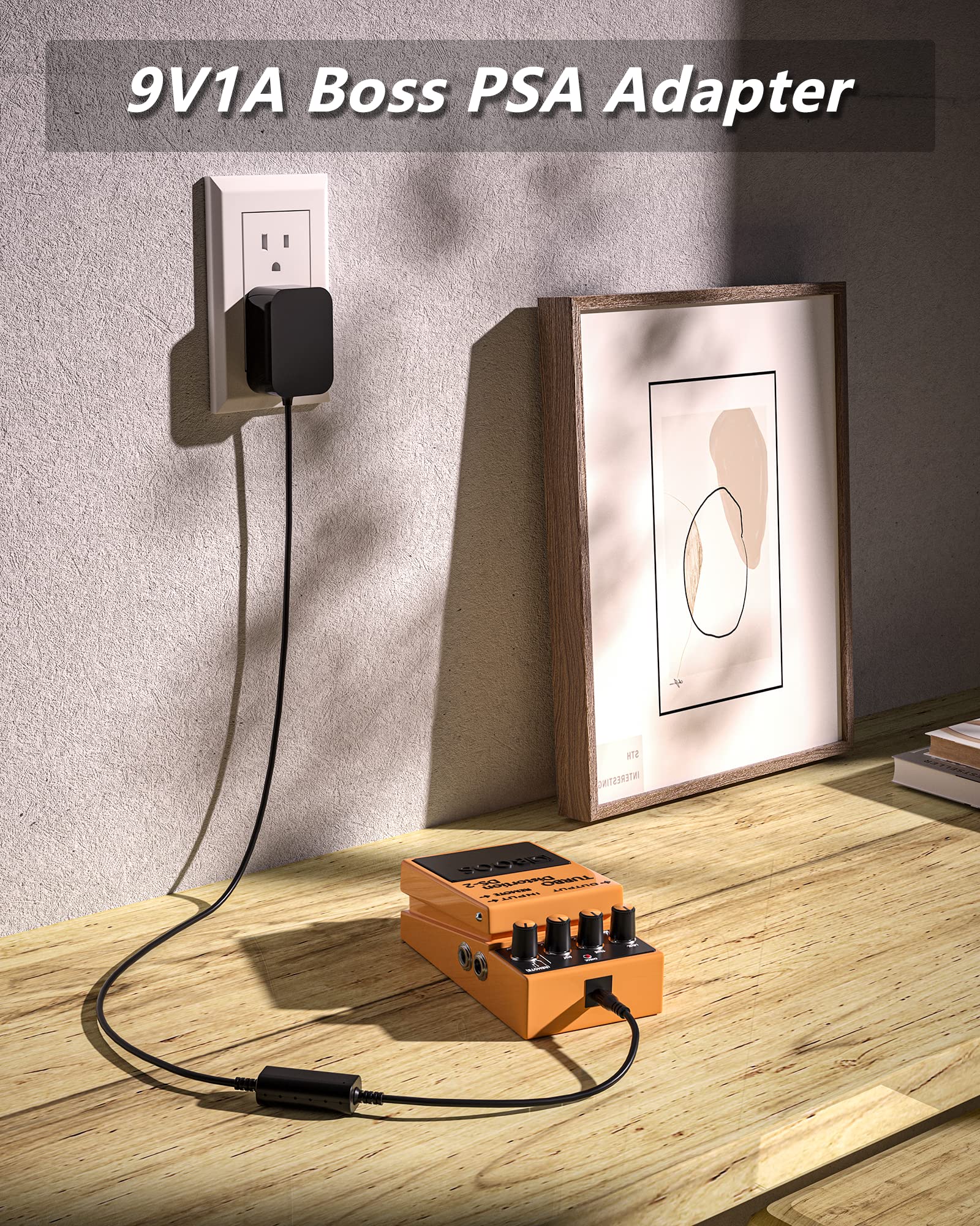 Amazon.com: VHBW for Boss PSA Adapter 9V DC, Low Noise with Wave