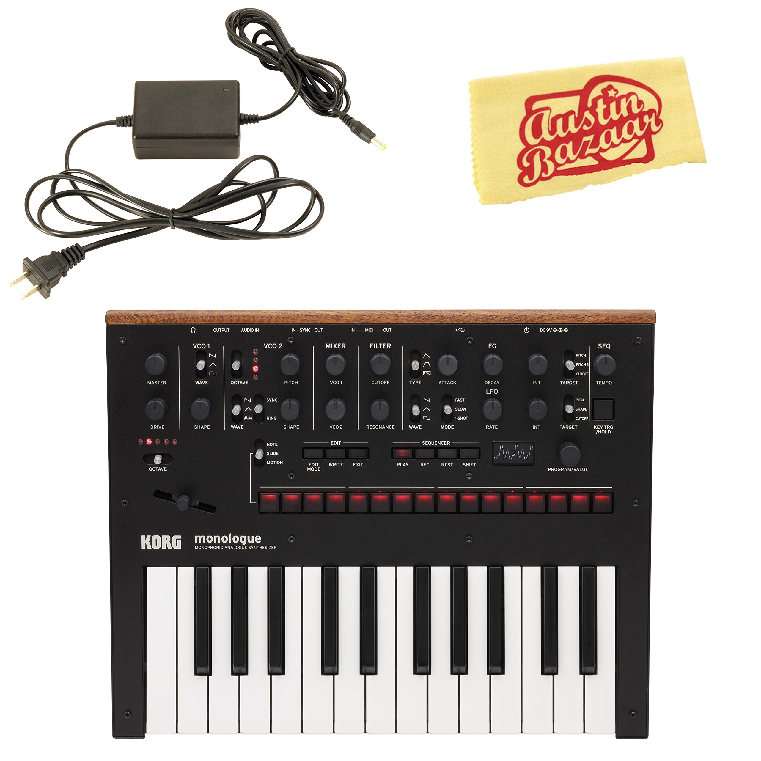 Amazon.com: Korg Monologue Monophonic Analog Synthesizer - Black