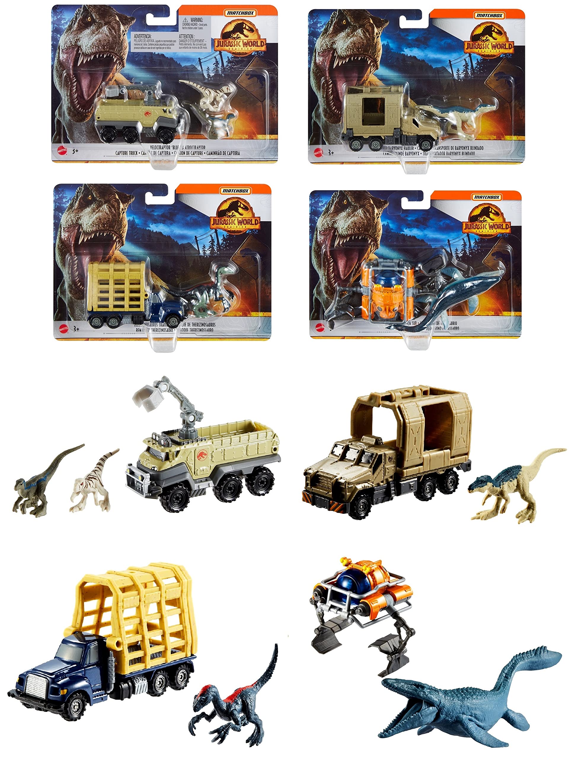 Amazon | マッチボックス(Matchbox) ジュラシック・ワールド トランス