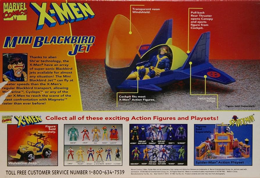 Amazon.co.jp: X-Men Mini Blackbird Jet vehicle : おもちゃ