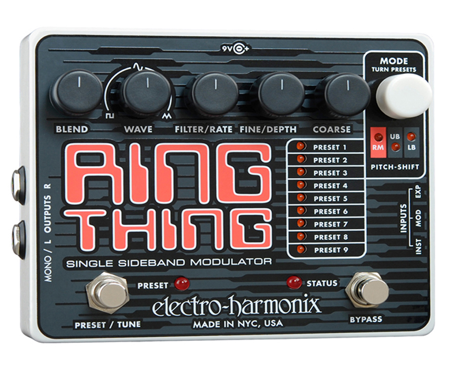 Amazon.com: Electro-Harmonix Ring Thing Single Sideband Modulator