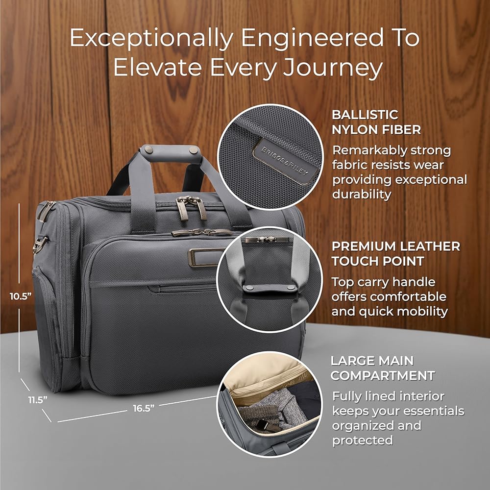 Amazon | Briggs & Riley トラベルダッフルバッグ - ウィークエンダー