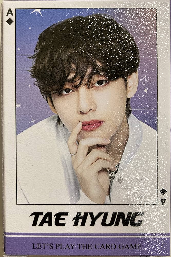 Amazon.co.jp: V テテ グッズ トランプフォトカード54枚 防弾少年団