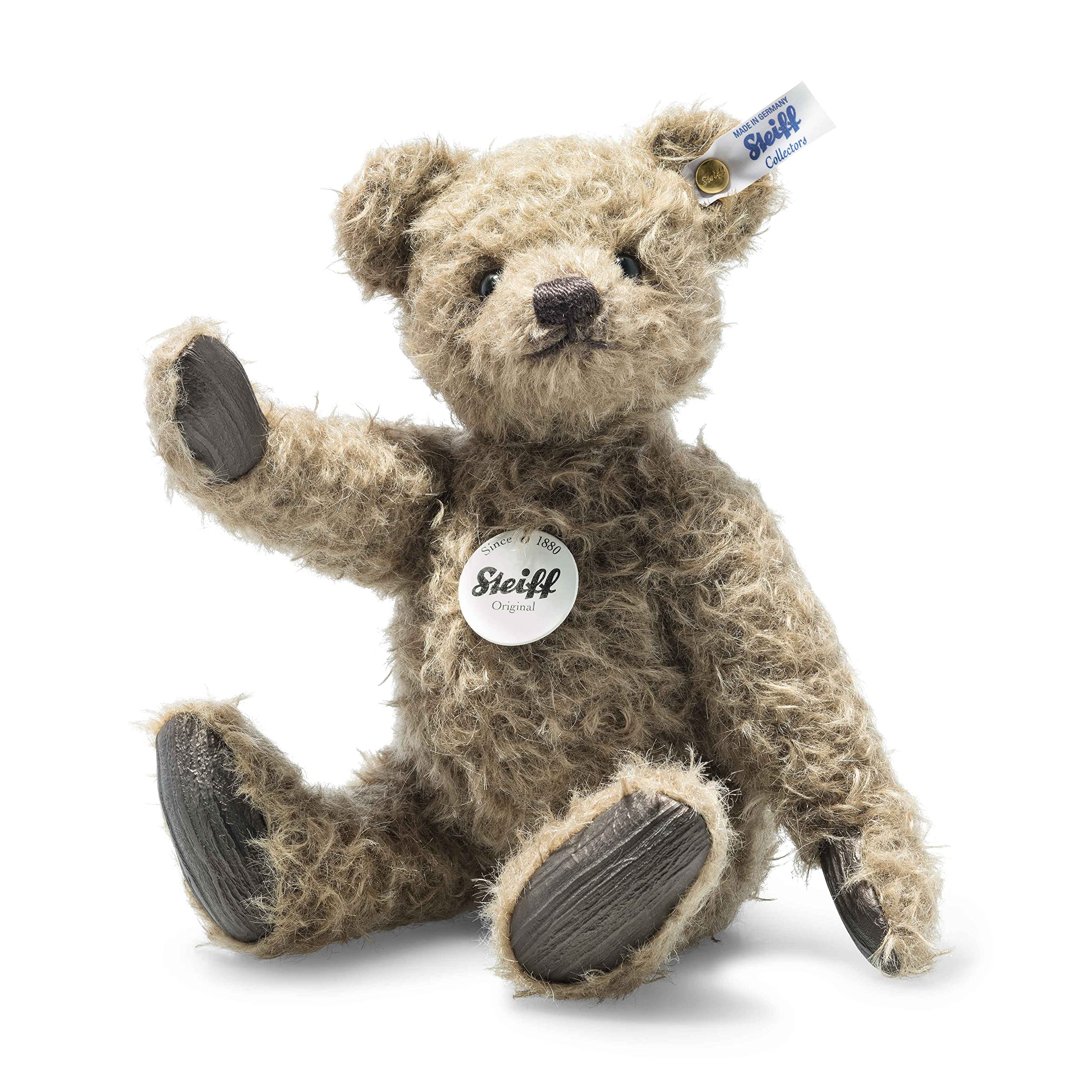 Amazon.com: Steiff Howie Teddy Bear, Made from Soft Mohair