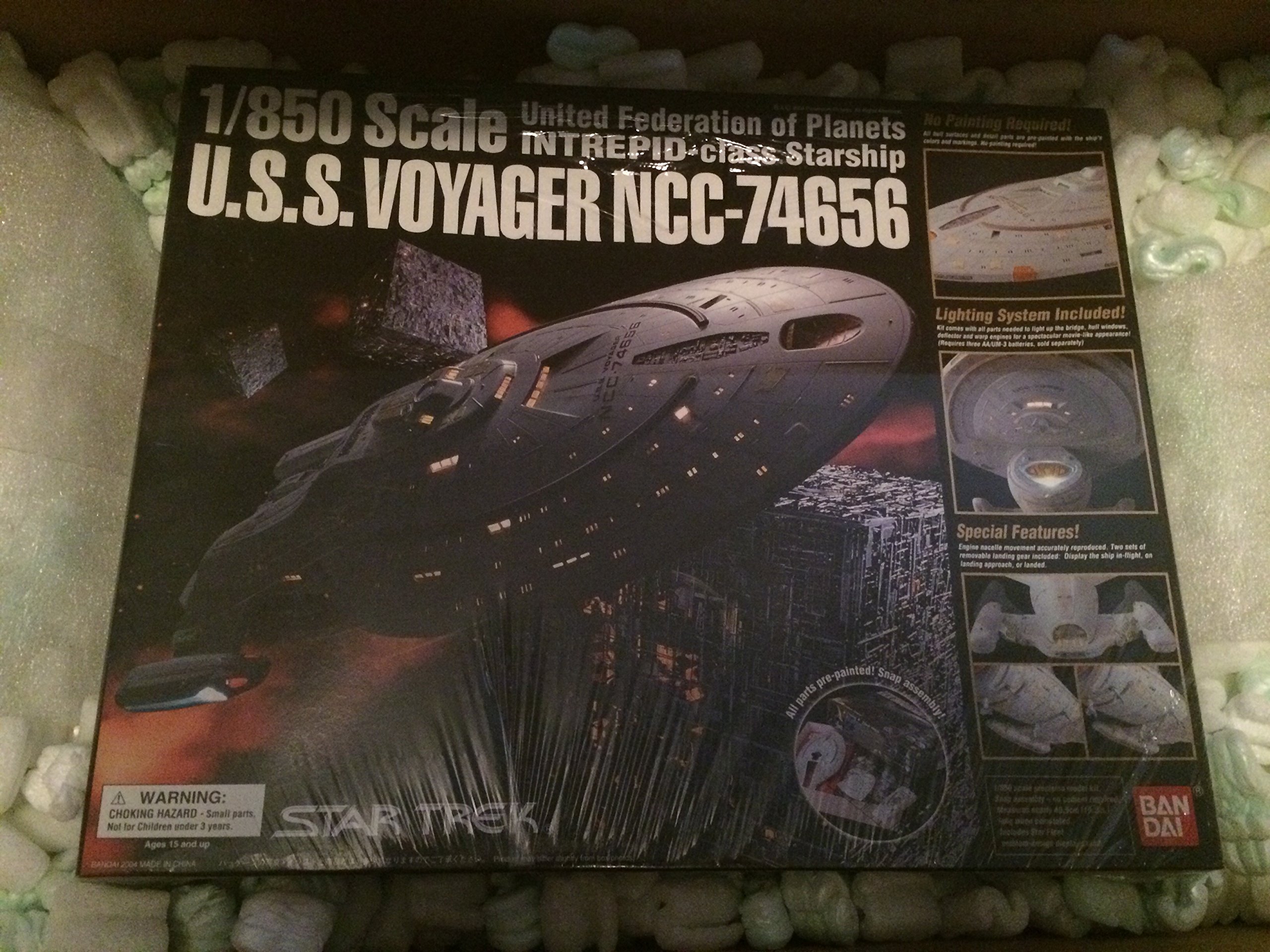 Amazon | スタートレック 1/850スケール U.S.S.ヴォイジャーNCC-74656