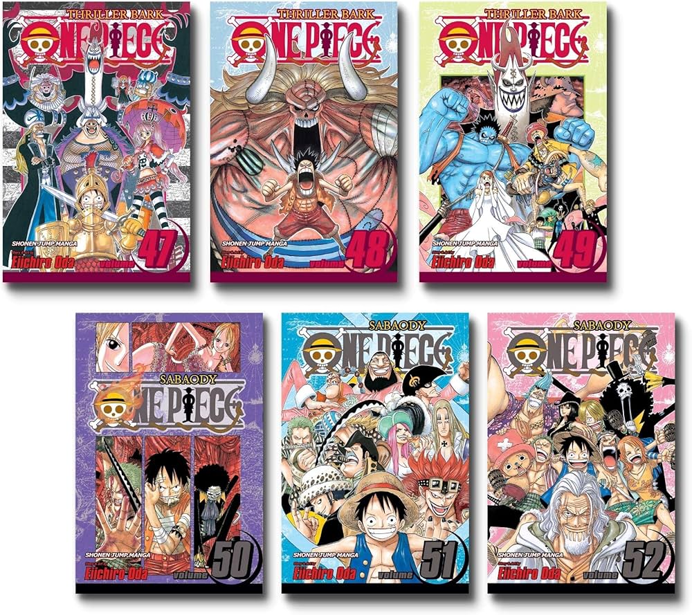 One Piece Complete Set 3 Collection: Thriller Bark to New World