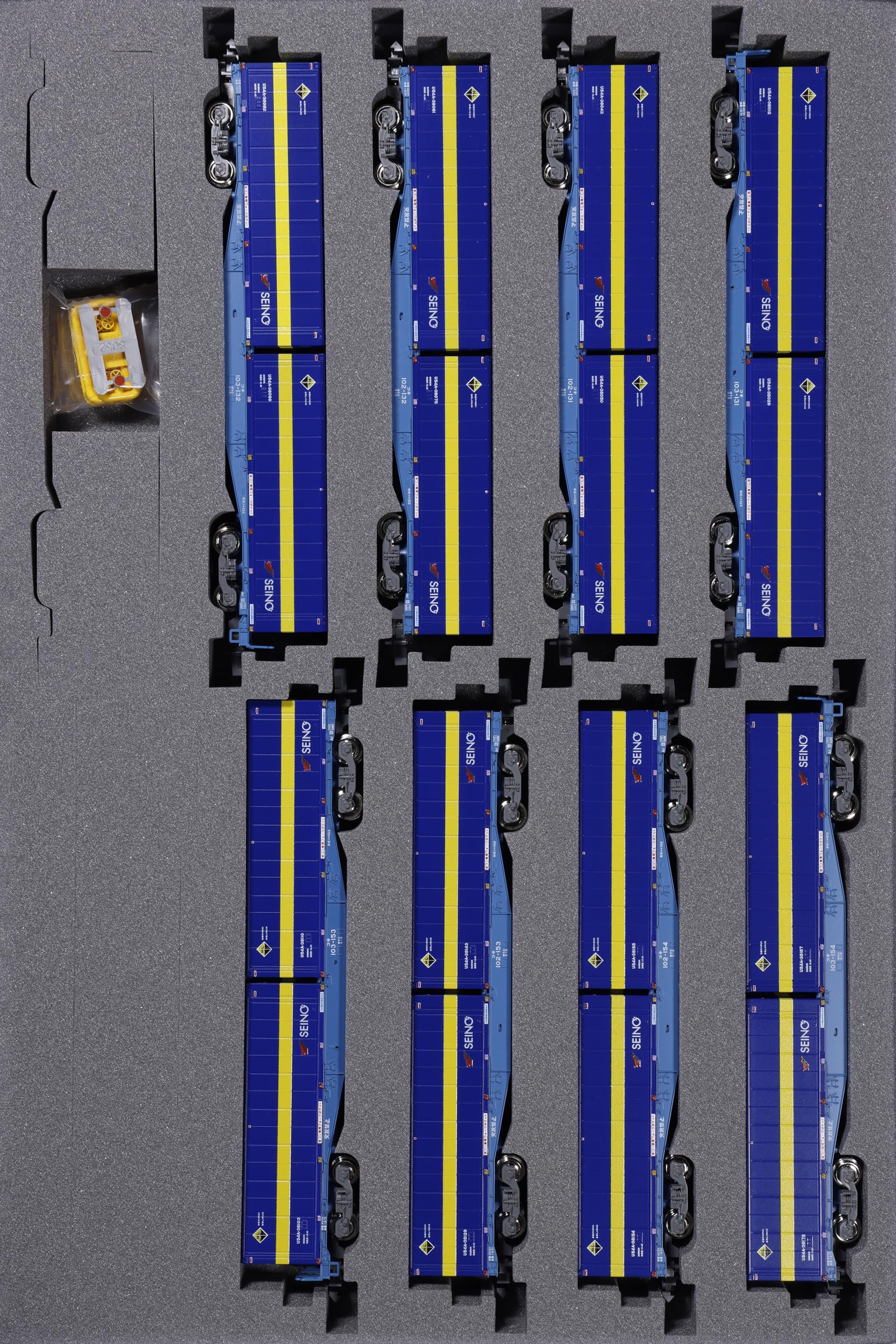 Amazon | KATO Nゲージ コキ102+103 カンガルーライナーSS60 8両セット