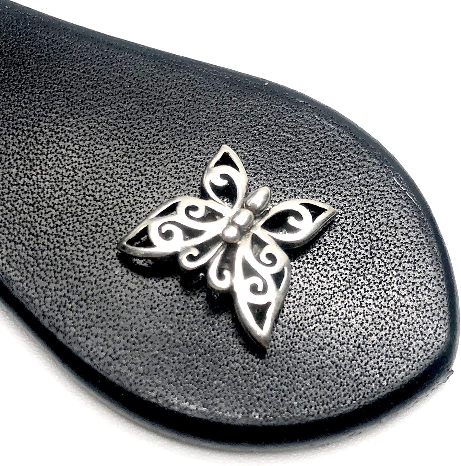 アルズニALZUNIシルバー950コンチョ蝶本革長財布カスタム用