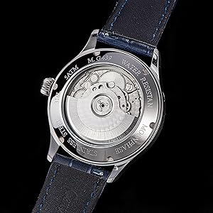 Amazon.com: Sugess MoonPhase Master 41mm SU2528STRA V3 BlueGold
