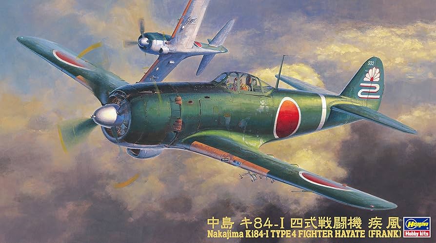 Amazon.com: HASEGAWA 09067 1/48 Nakajima Ki84-I Type 4 Fighter