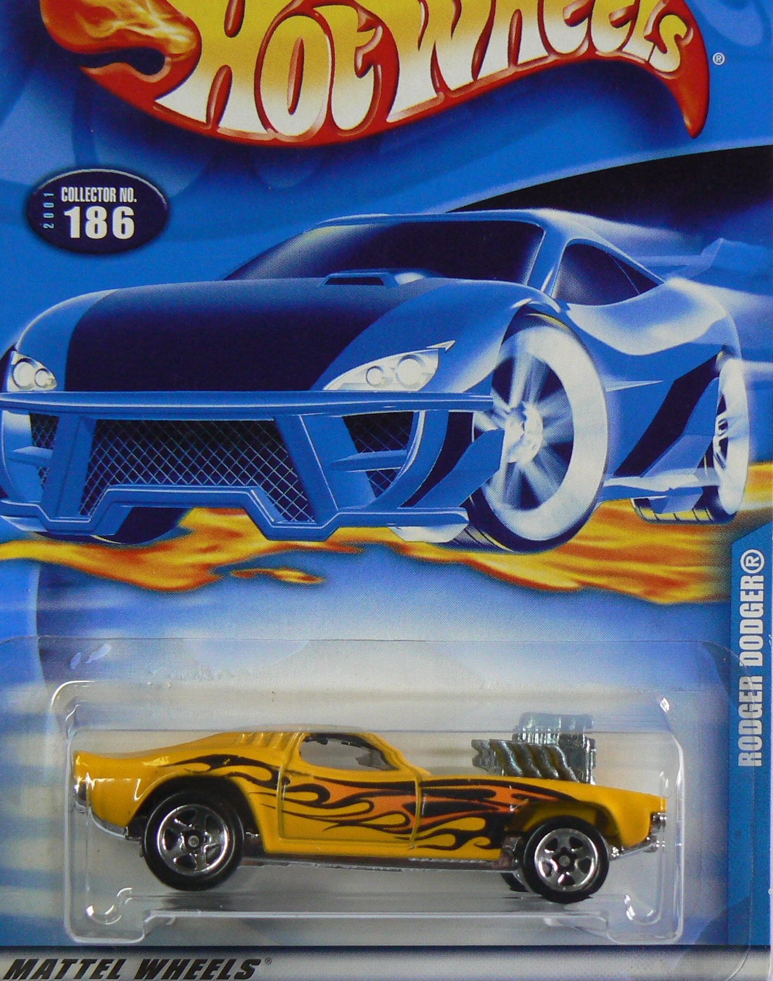 Amazon.com: Hot Wheels 2001-186 Rodger Dodger 5SP 1:64 Scale