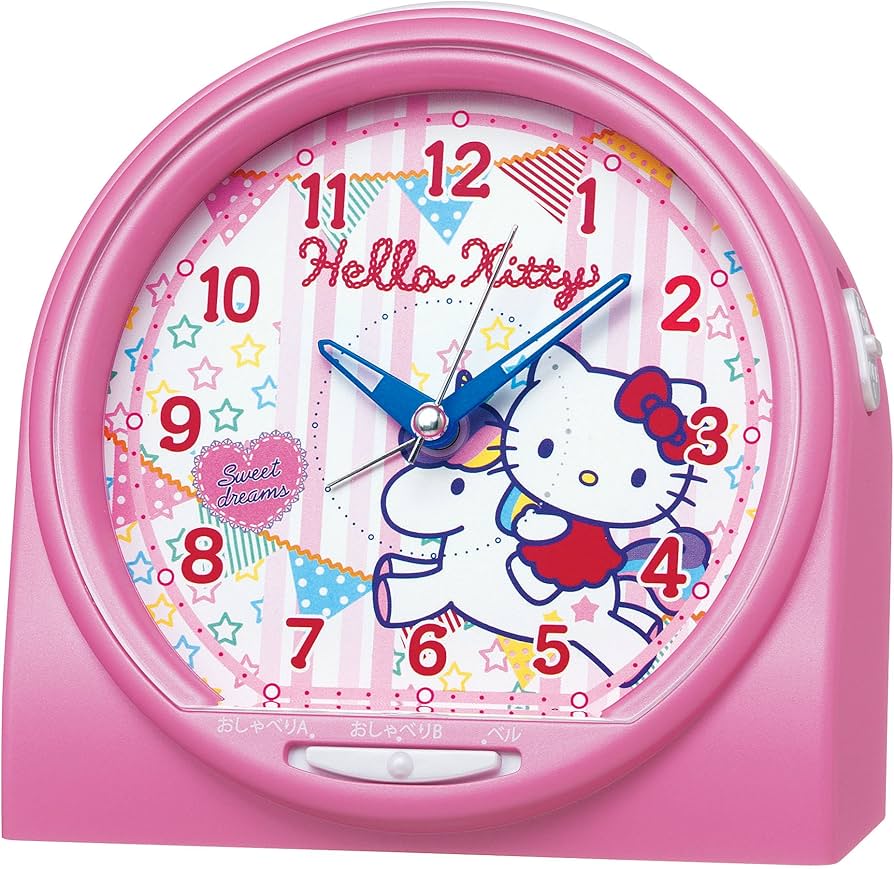 Amazon.co.jp: セイコー クロック 目覚まし時計 ハローキティ