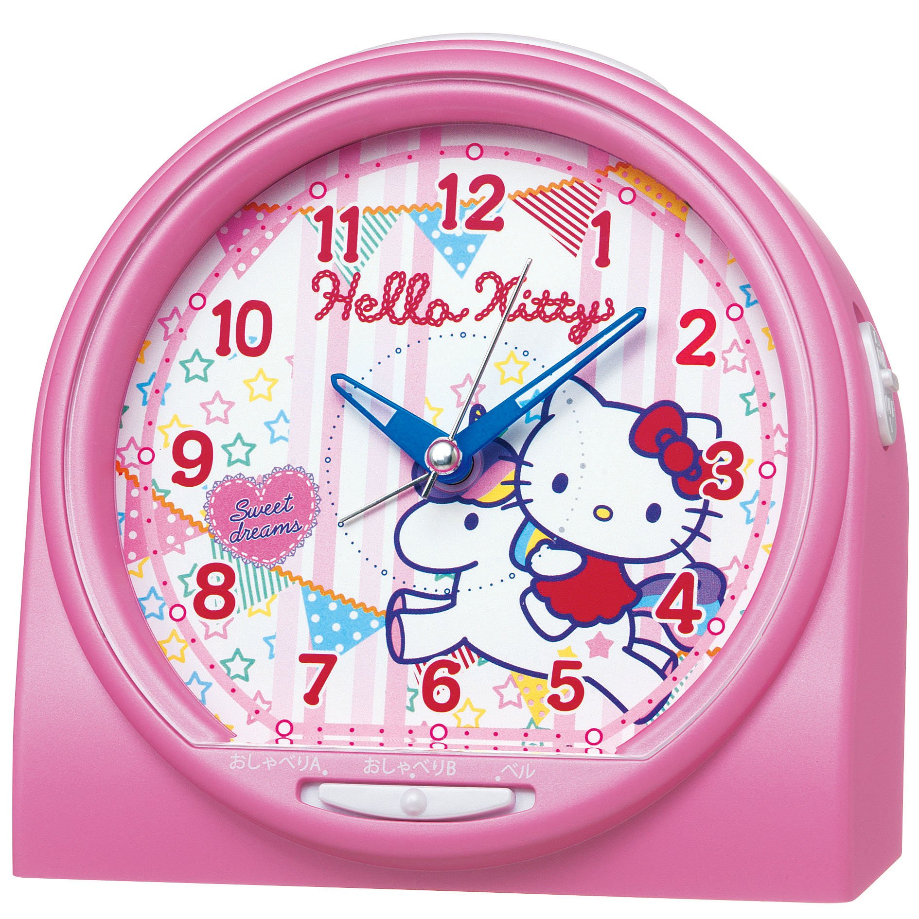 Amazon.co.jp: セイコー クロック 目覚まし時計 ハローキティ