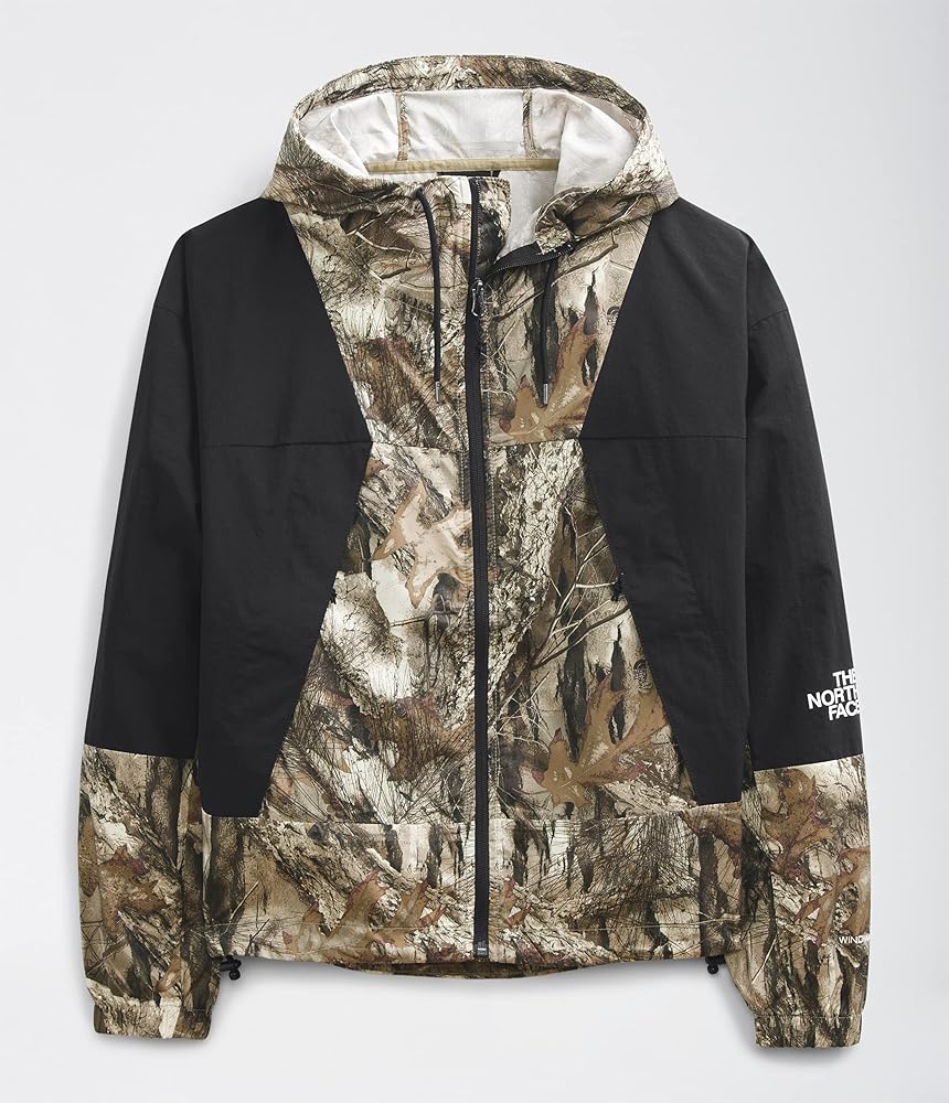 The North Face Womens Peril Wind Jacket, Kelp Tan Forest Floor