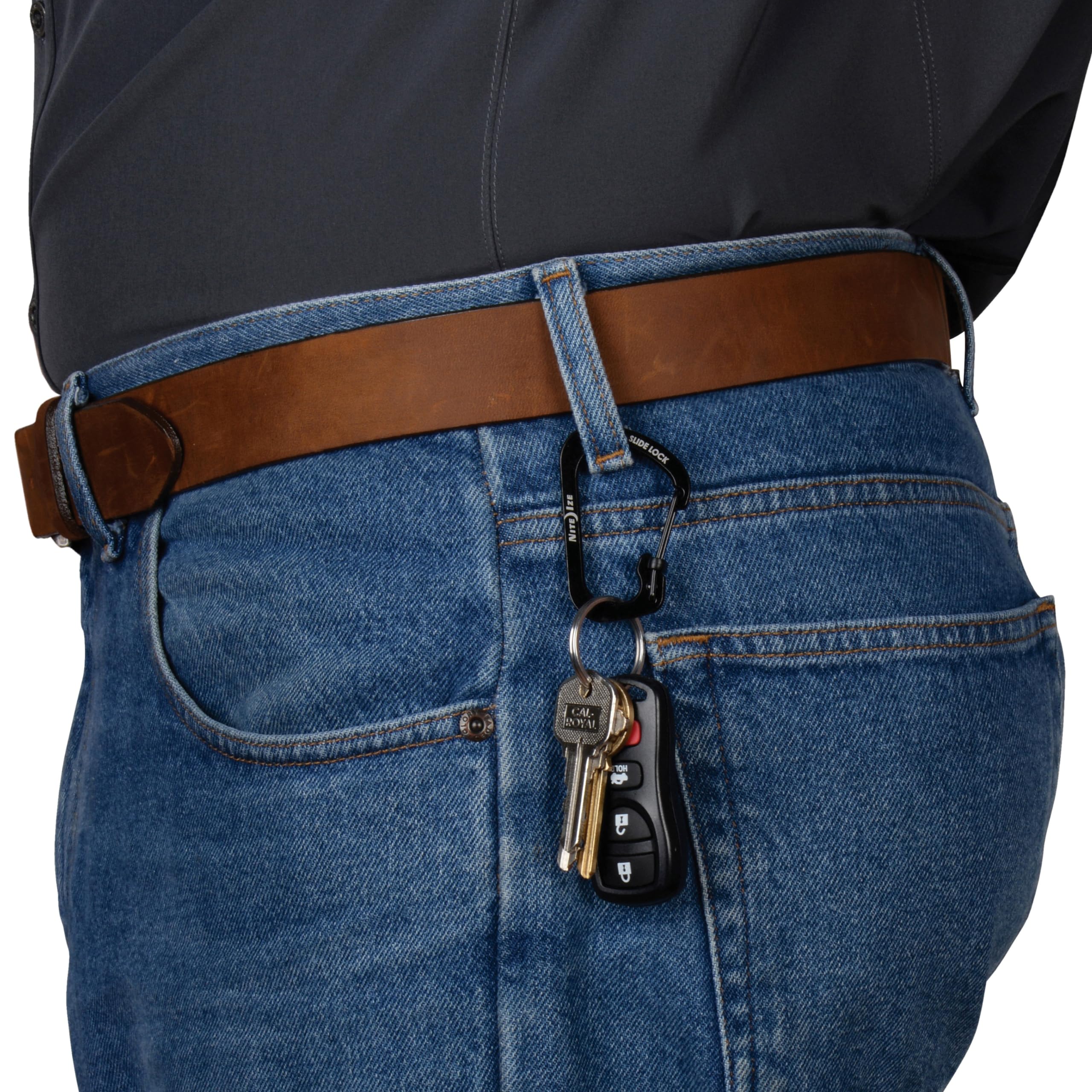 Amazon.com: Nite Ize SlideLock Carabiner Stainless Steel - Key