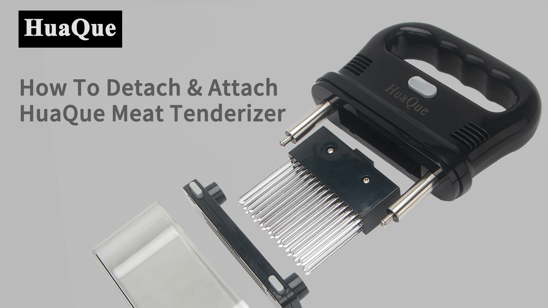 Amazon.co.jp: HuaQue ミートテンダライザーツール、取り外しできる48