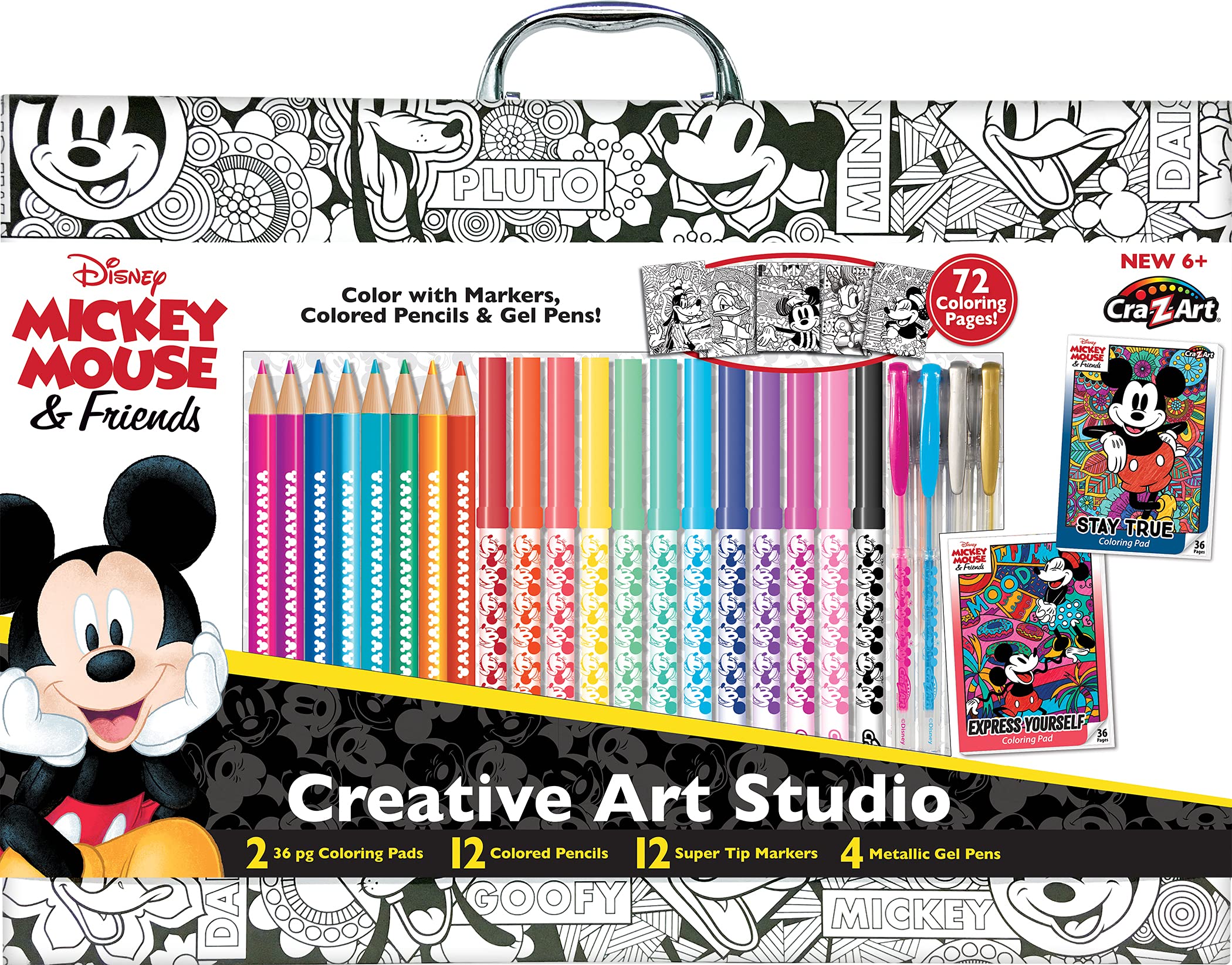 Amazon.com: Disney Mickey Mouse and Friends 30 Piece Creative Art