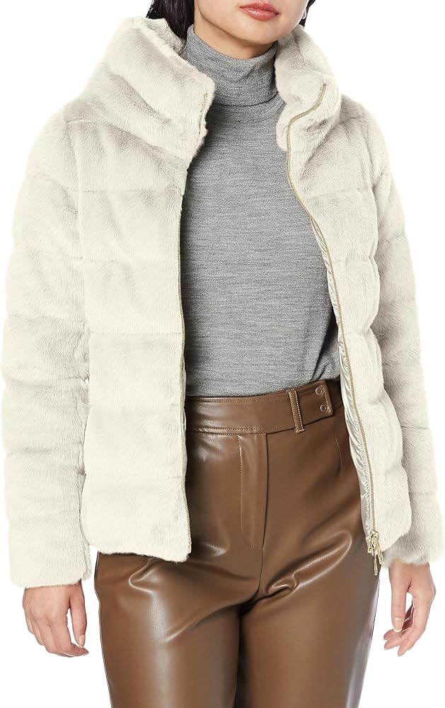 Amazon | [ヘルノ] BLOUSON 【公式・定番】 エコファー スタンドカラー