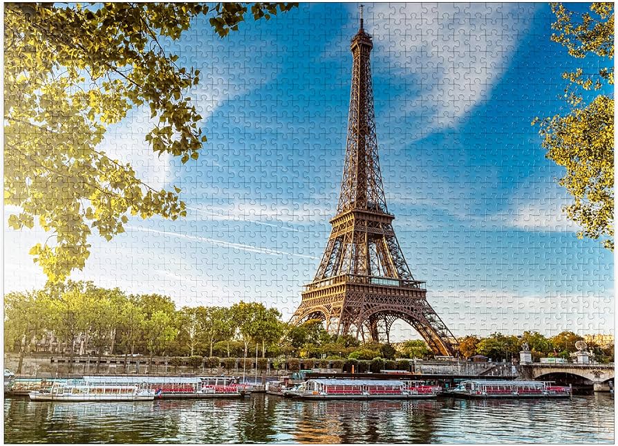 Amazon | MyPuzzle エッフェル塔 パリ フランス - プレミアム 1000