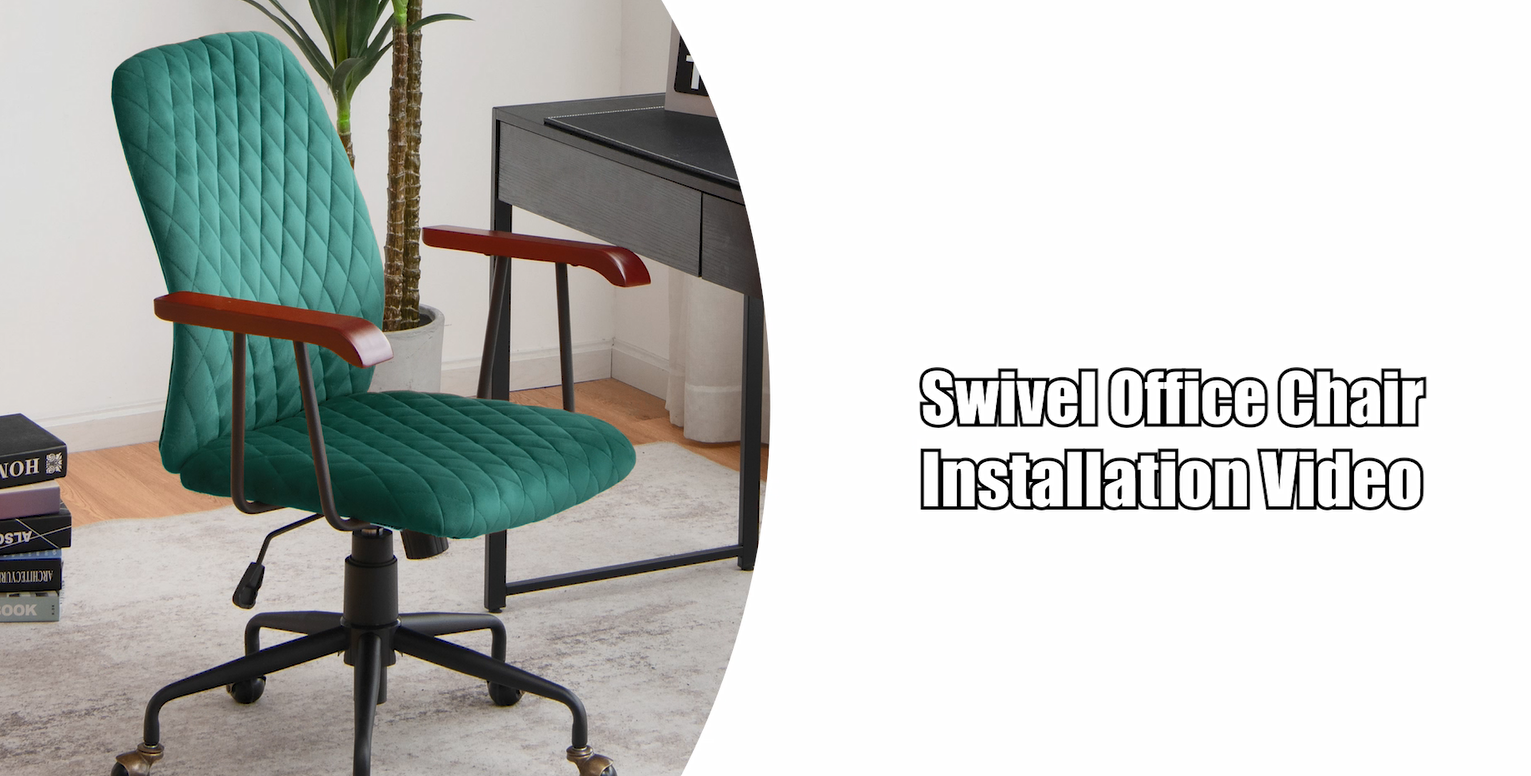 Amazon.com: Giantex Home Office Desk Chair Green, Vintage