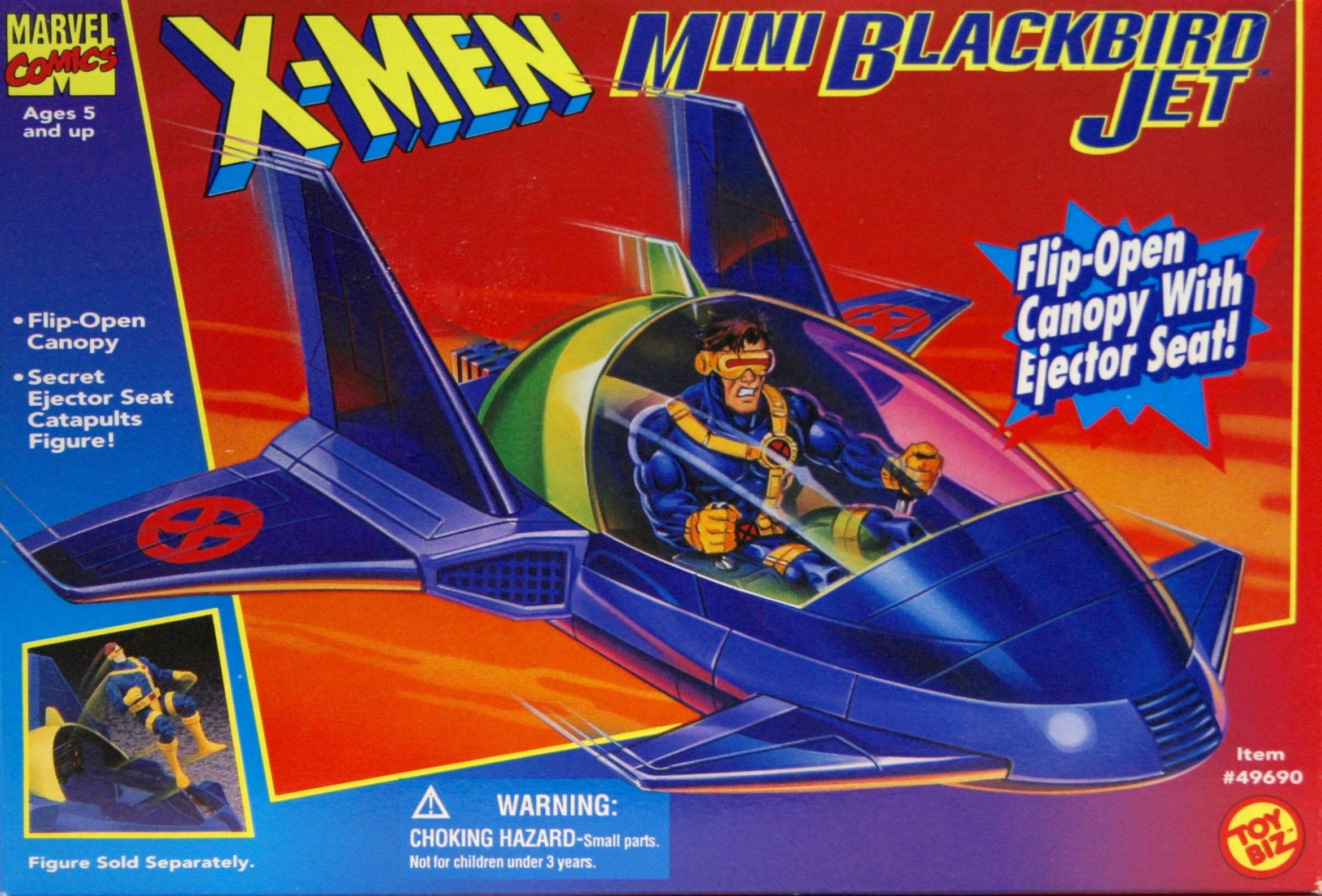 Amazon.co.jp: X-Men Mini Blackbird Jet vehicle : おもちゃ