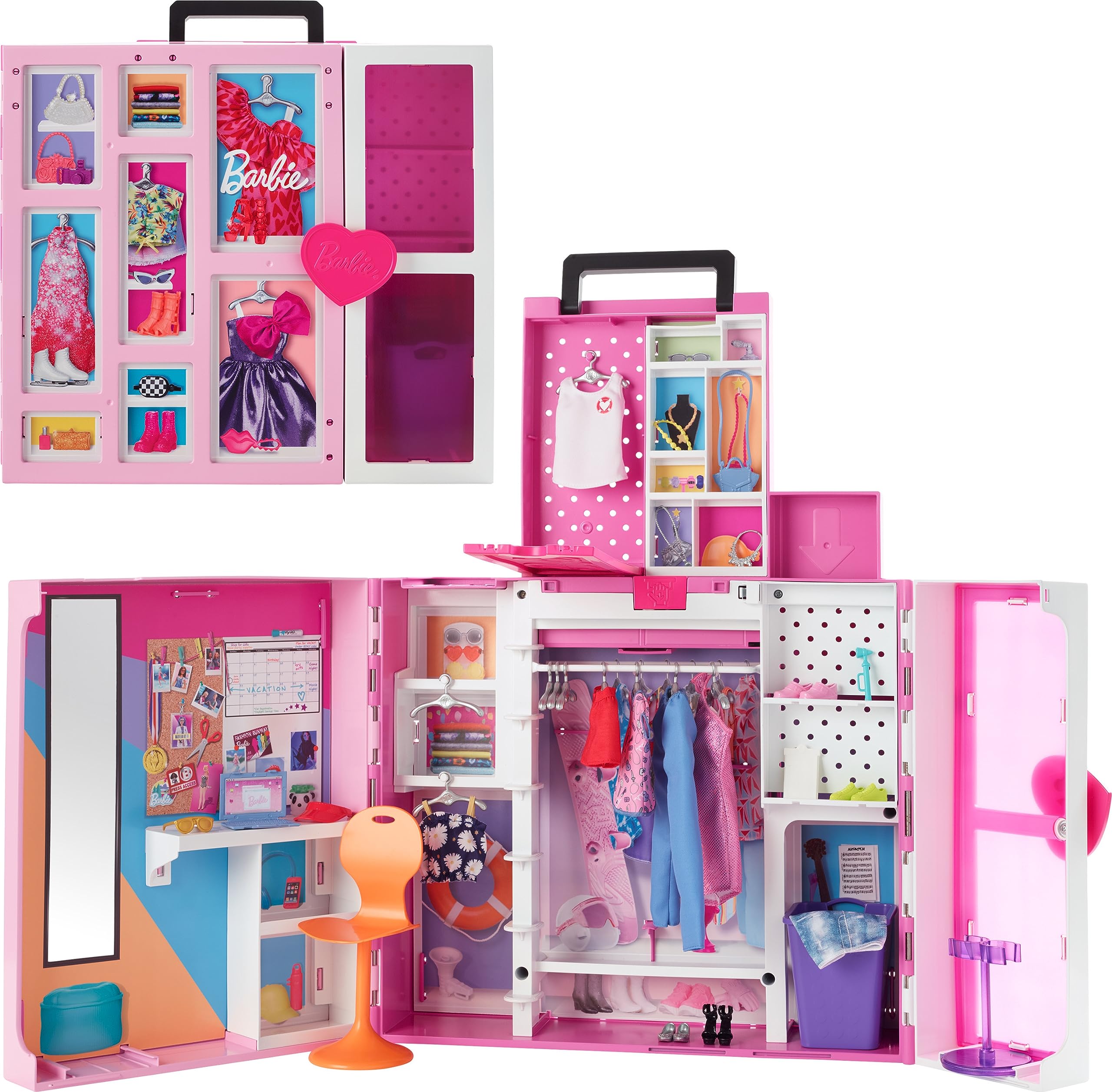 Barbie Dream Closet Playset with 35+ Doll Clothes & Accessories