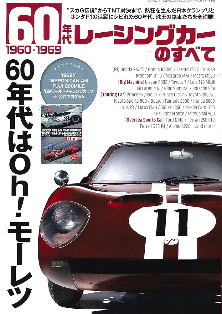 60年代レーシングカーのすべて (SAN-EI MOOK) |本 | 通販 | Amazon