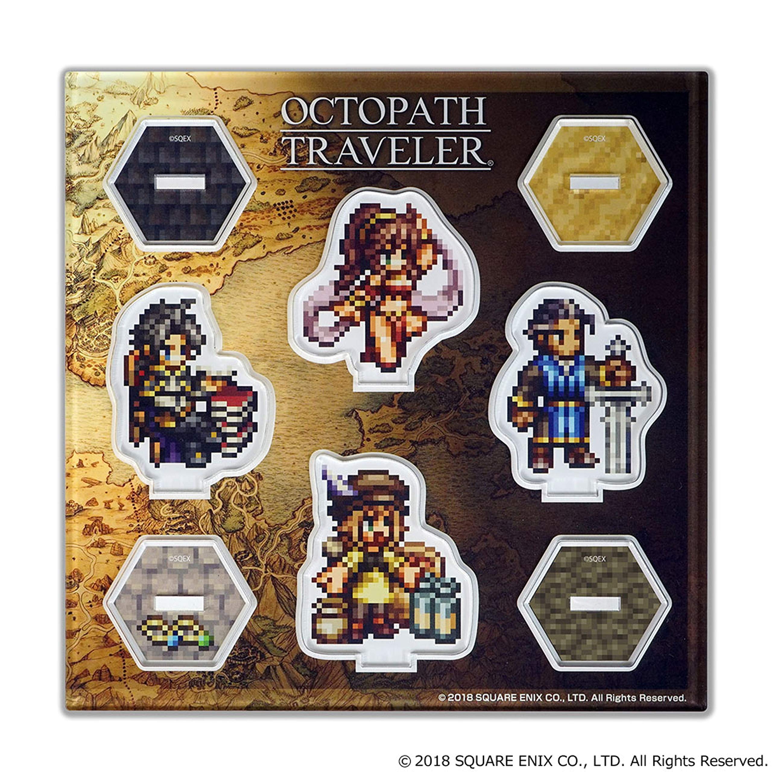 Amazon.co.jp: オクトパストラベラー アクリルスタンド B : おもちゃ