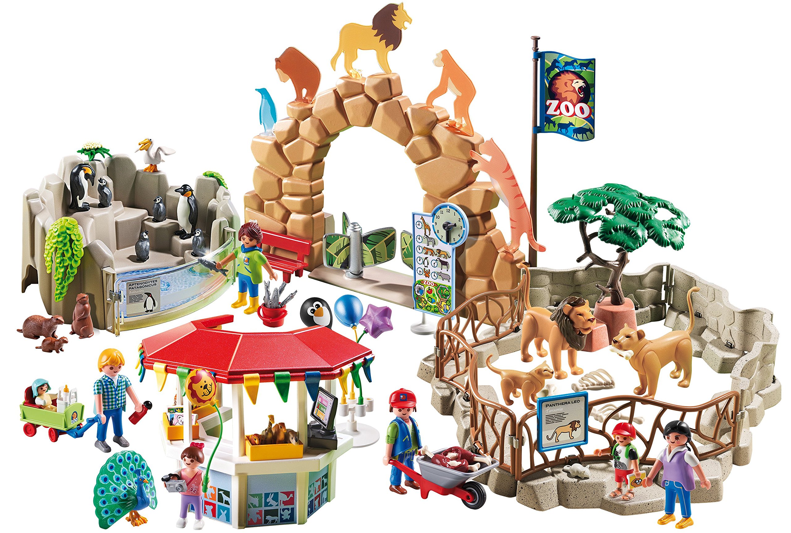 Amazon.co.jp: [プレイモービル]PLAYMOBIL PLAYMOBIL City Zoo Kit