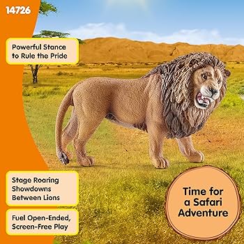 Amazon.co.jp: シュライヒ ワイルドライフ ライオン (吠える