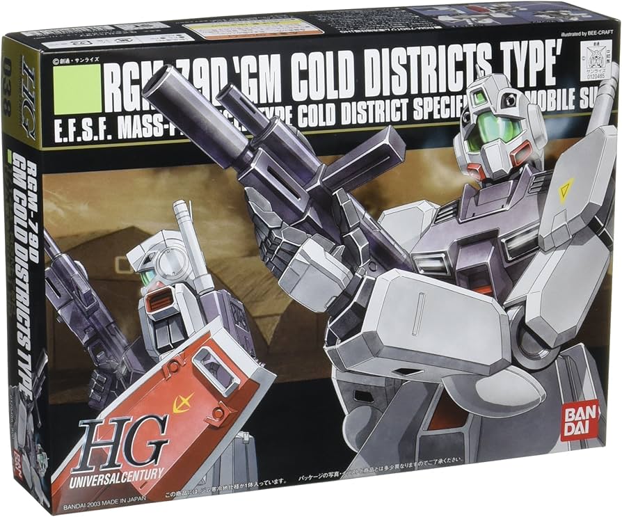Amazon.com: BANDAI HGUC 1/144 RGM-79D GM Cold DISTRICTS