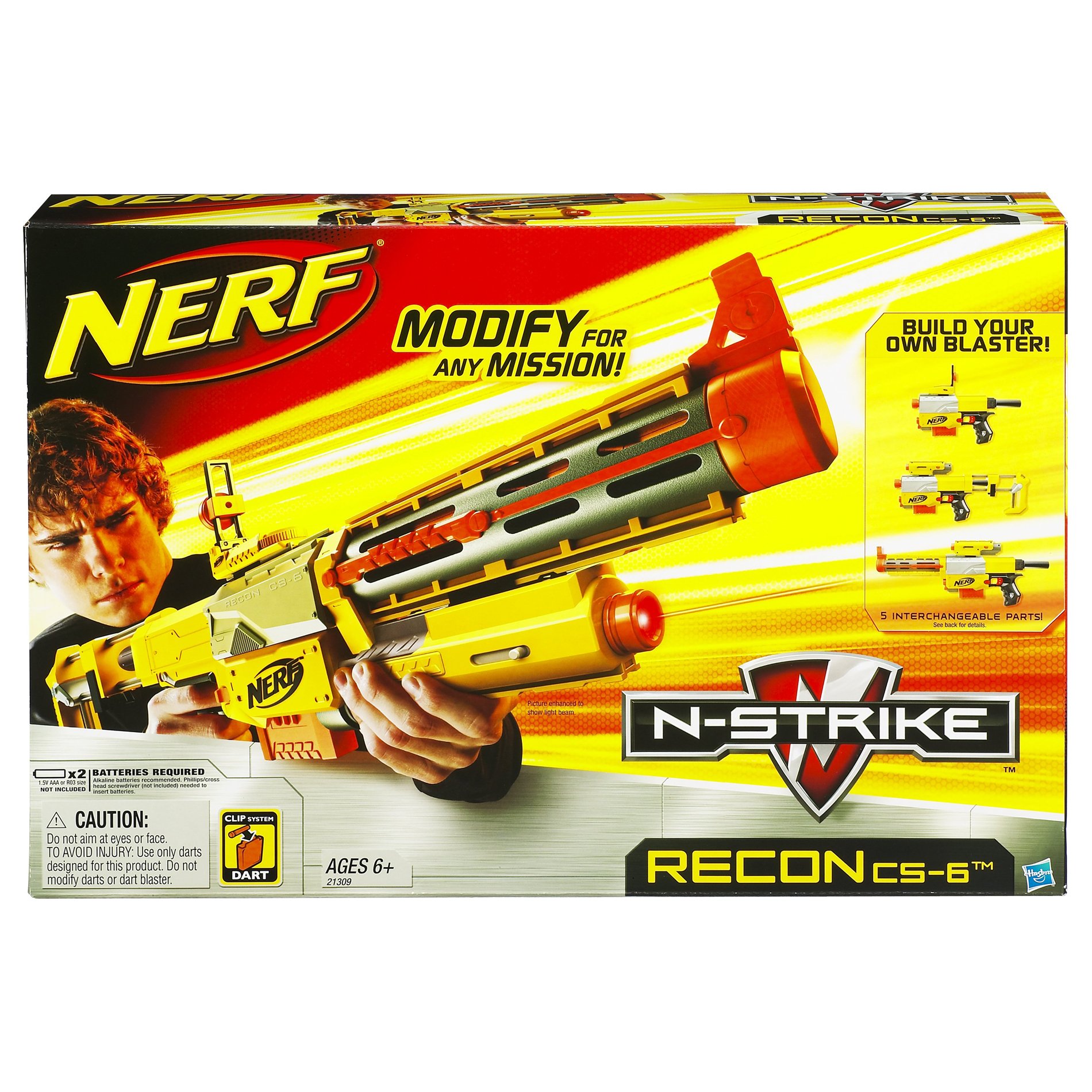 Amazon.com: Nerf N-Strike Recon CS-6 Dart Blaster : Toys & Games
