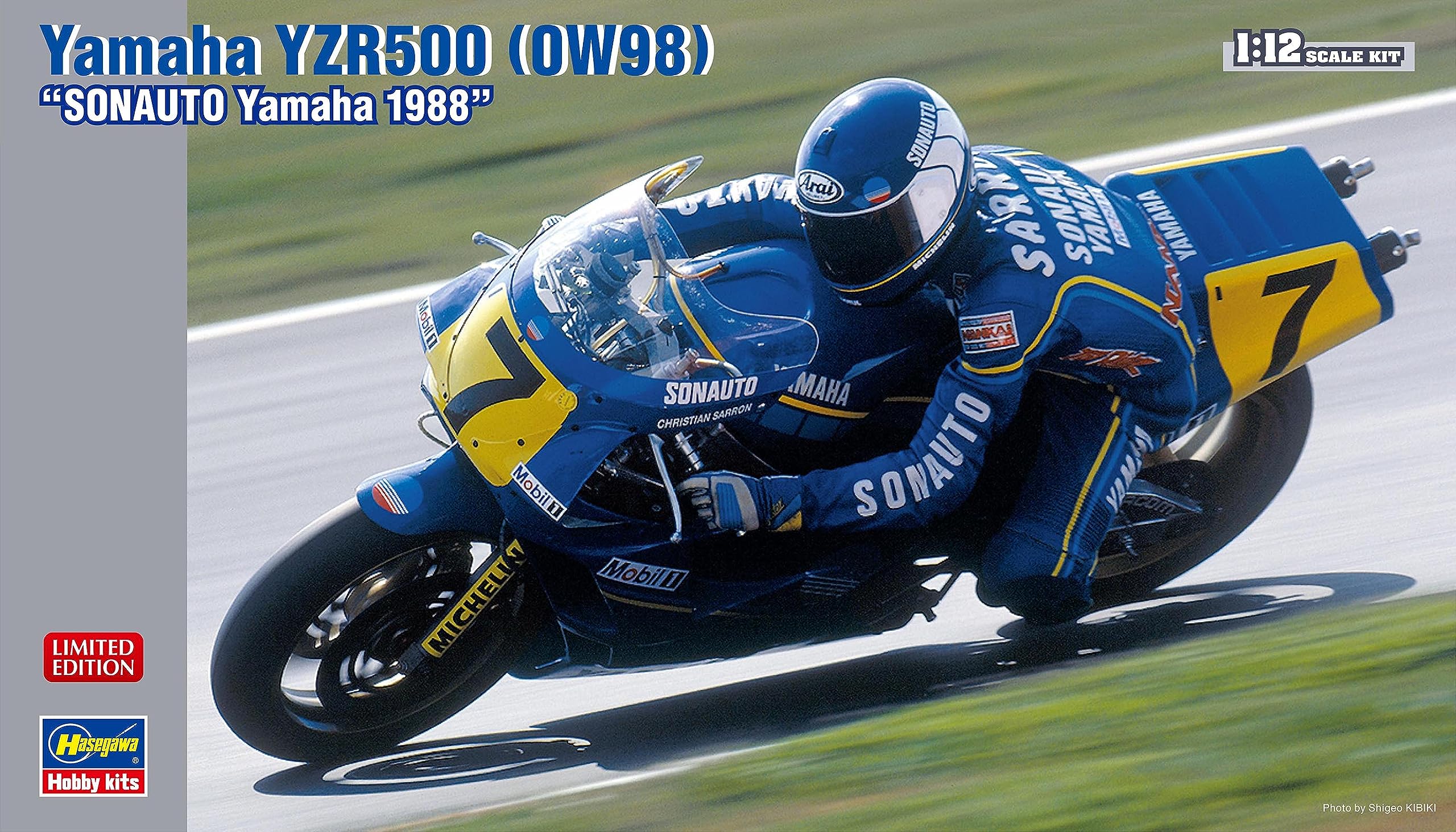 Amazon | ハセガワ 1/12 ヤマハ YZR500(0W98) ソノート ヤマハ 1988