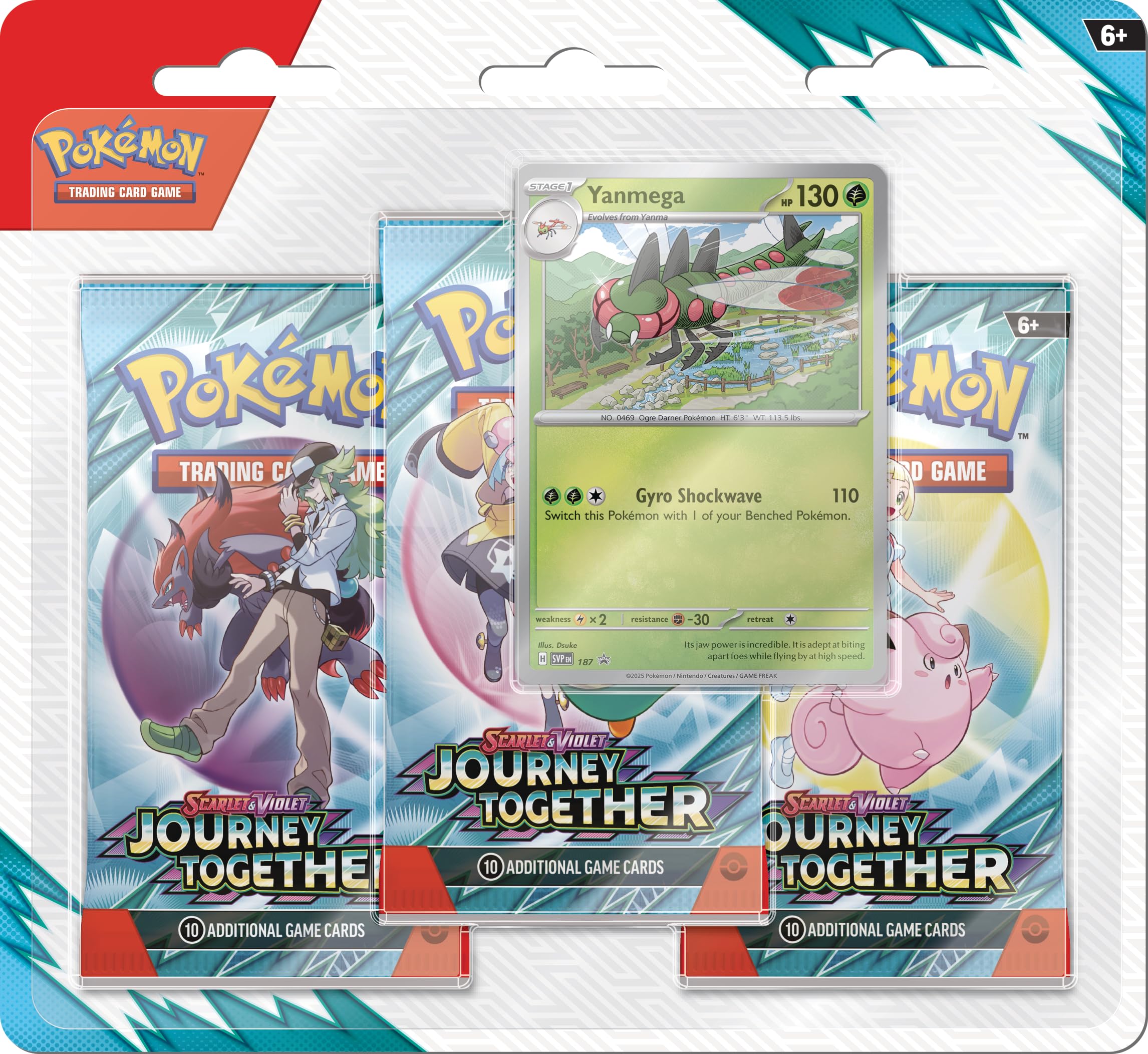 Amazon.com: Pokemon TCG: Scarlet & Violet — Journey Together Three
