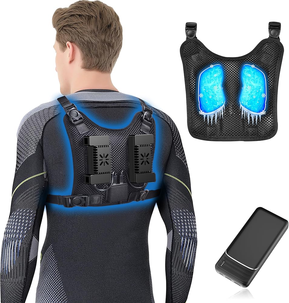 Amazon | [THEKUKU] 冷却服 ペルチェ素子式 バッテリーセット 10000mAh