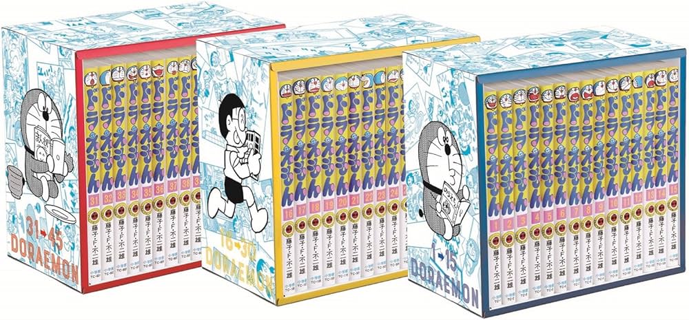 てんとう虫コミックス『ドラえもん』全45巻 専用ボックス入り全巻