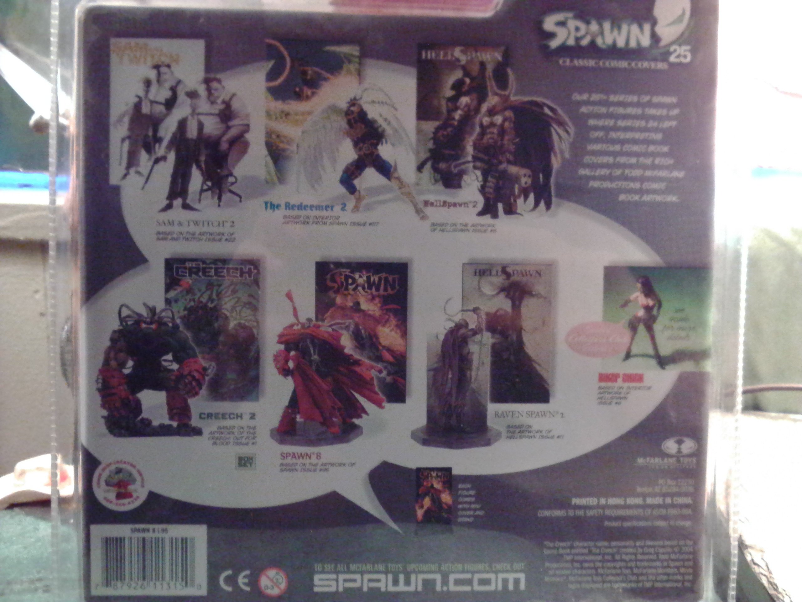 Amazon.co.jp: SPAWN シリーズ25 クラシック・コミック・カバーズ