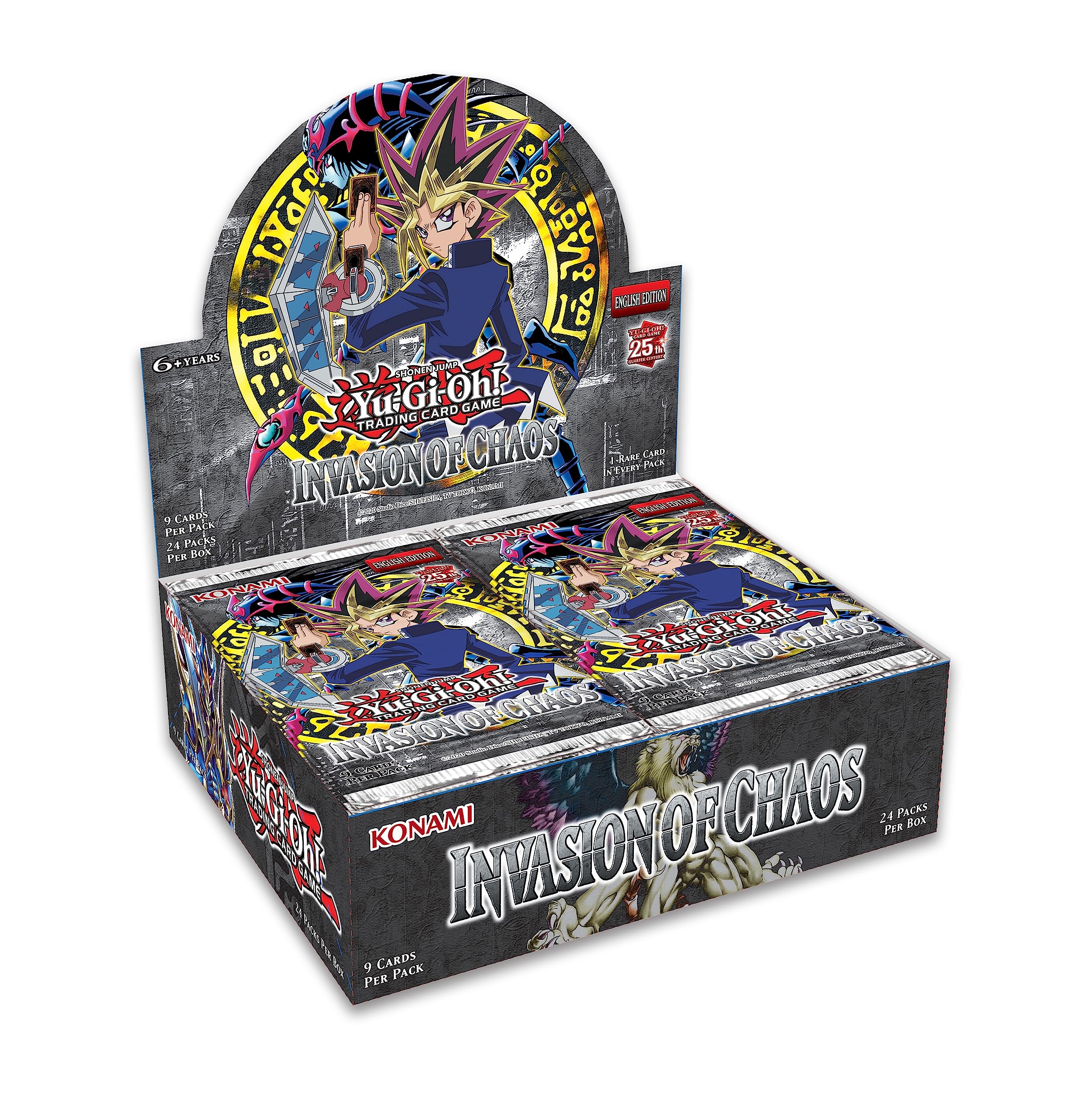 Amazon.com: Yu-Gi-Oh! TCG: Invasion of Chaos Booster Box : Toys