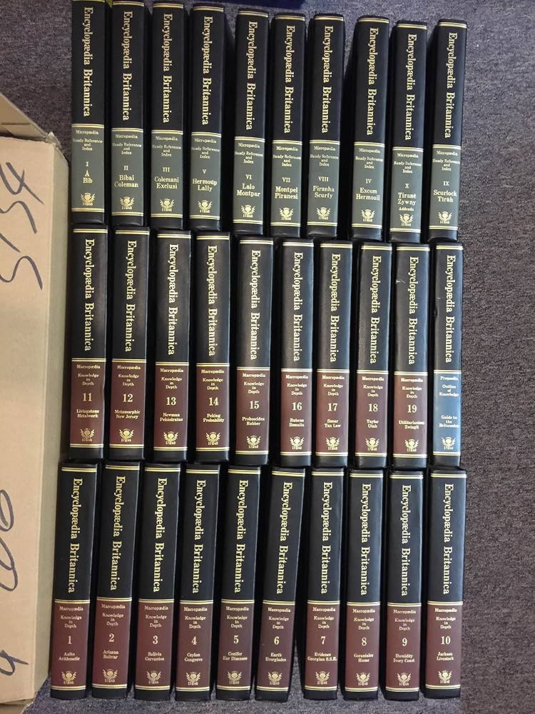 Encyclopedia Britannica full set: 9780852293393: Amazon.com: Books