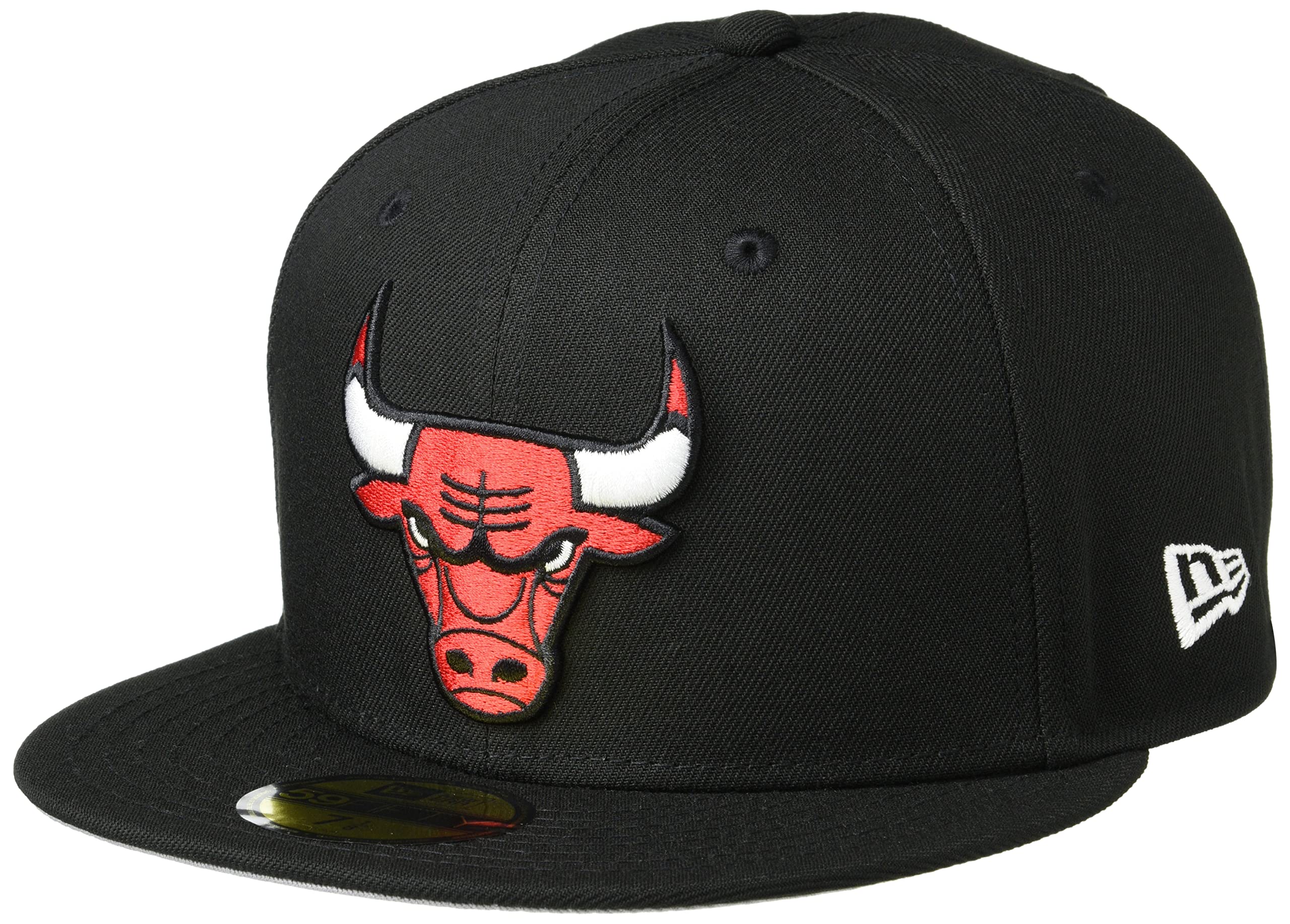 Amazon | [ニューエラ] キャップ NBA 59FIFTY シカゴ・ブルズ ブラック