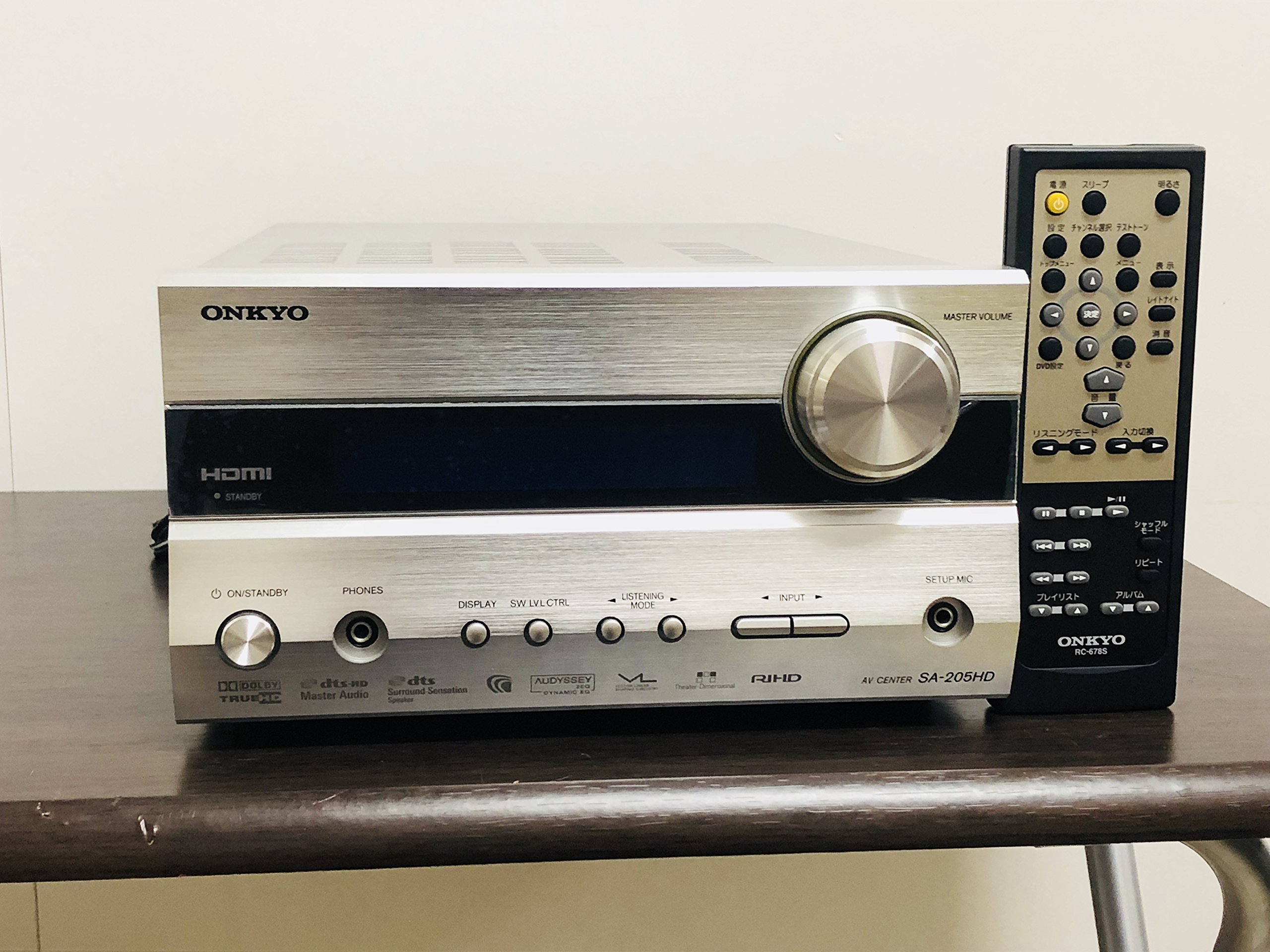 Amazon.co.jp: ONKYO AVセンター SA-205HD(S) : 家電＆カメラ