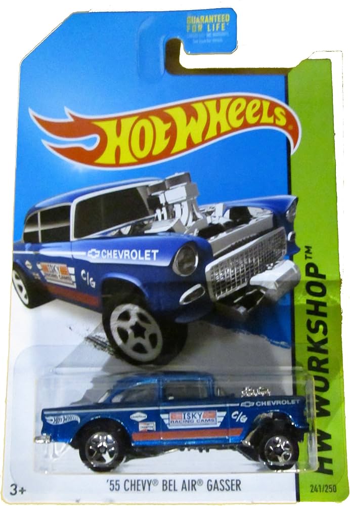 Amazon.com: Hot Wheels 2014 HW Workshop '55 Chevy Bel Air Gasser