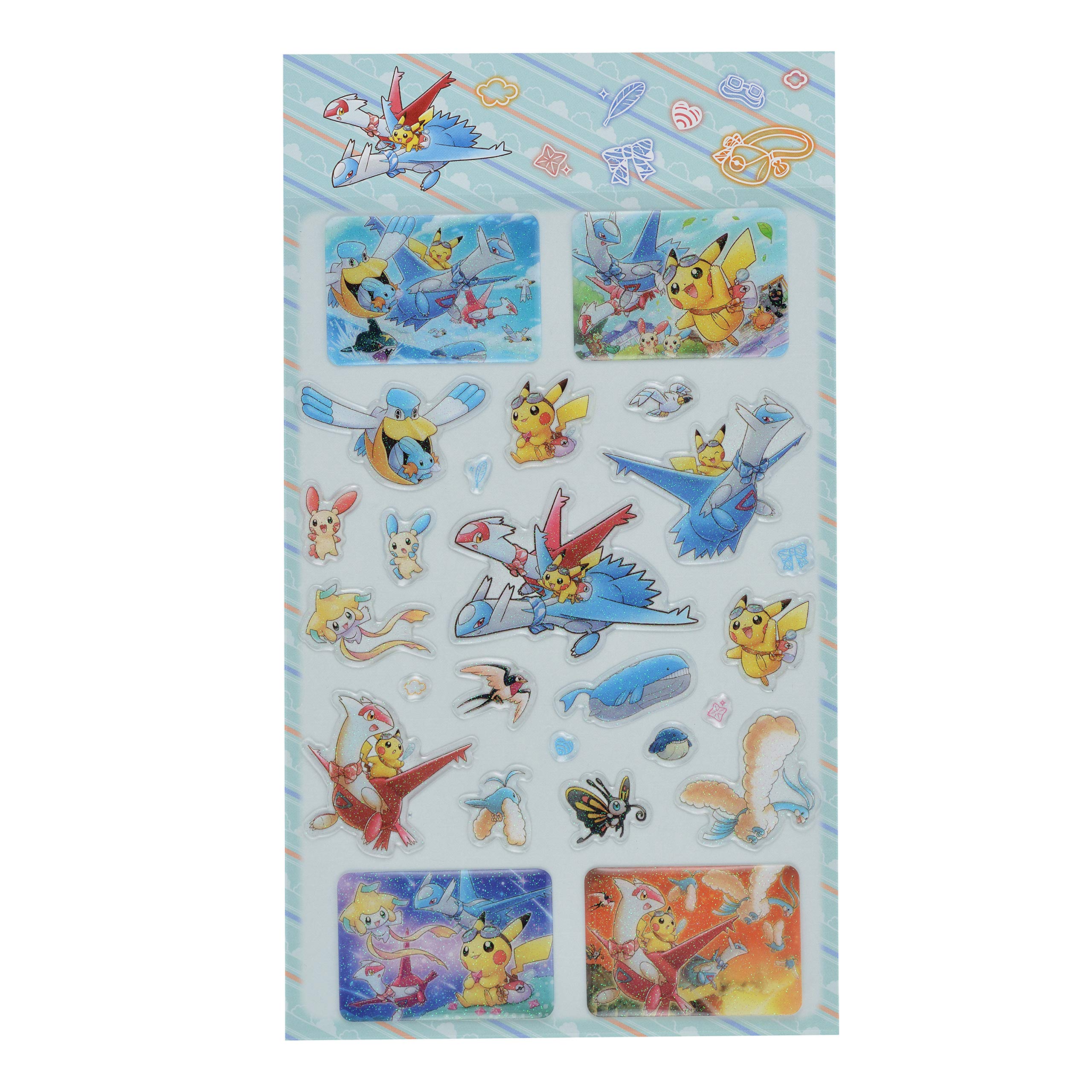 Amazon | ポケモンセンターオリジナル ラメシール ラティアス